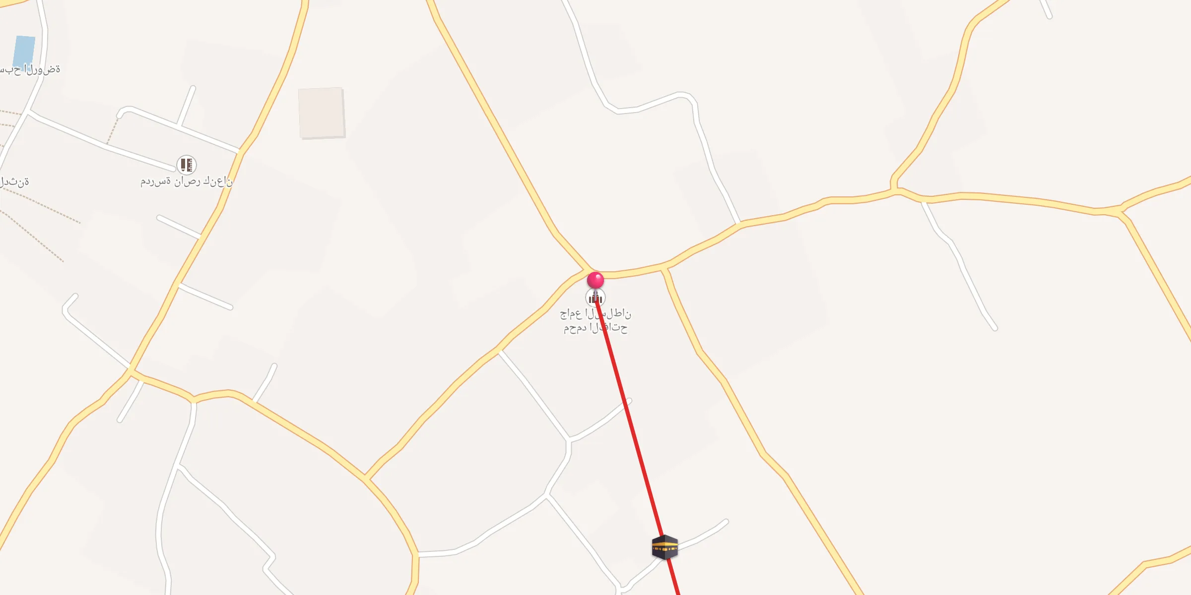 Carte de localisation : جامع السلطان محمد الفاتح