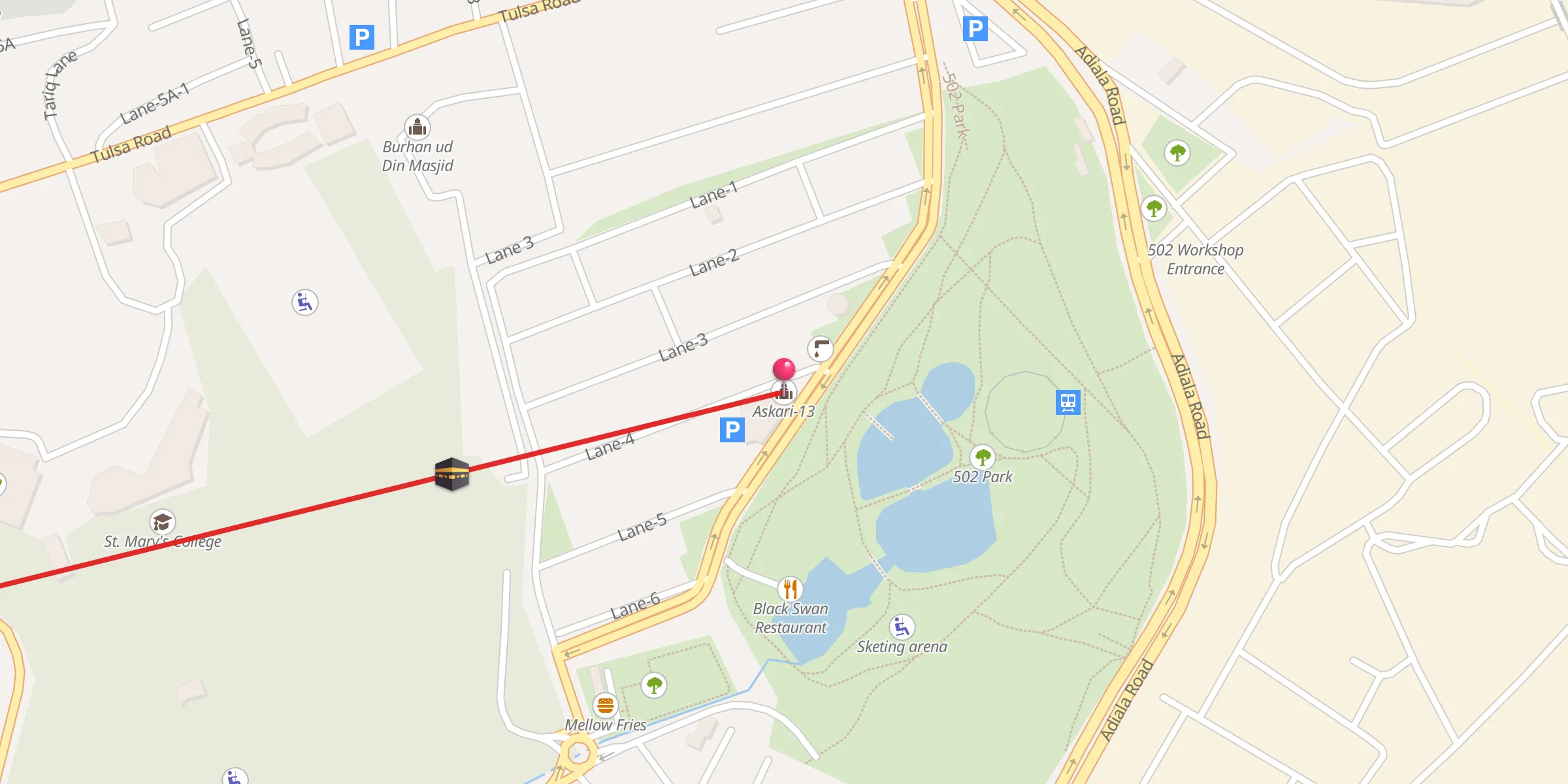Carte de localisation : Askari-13