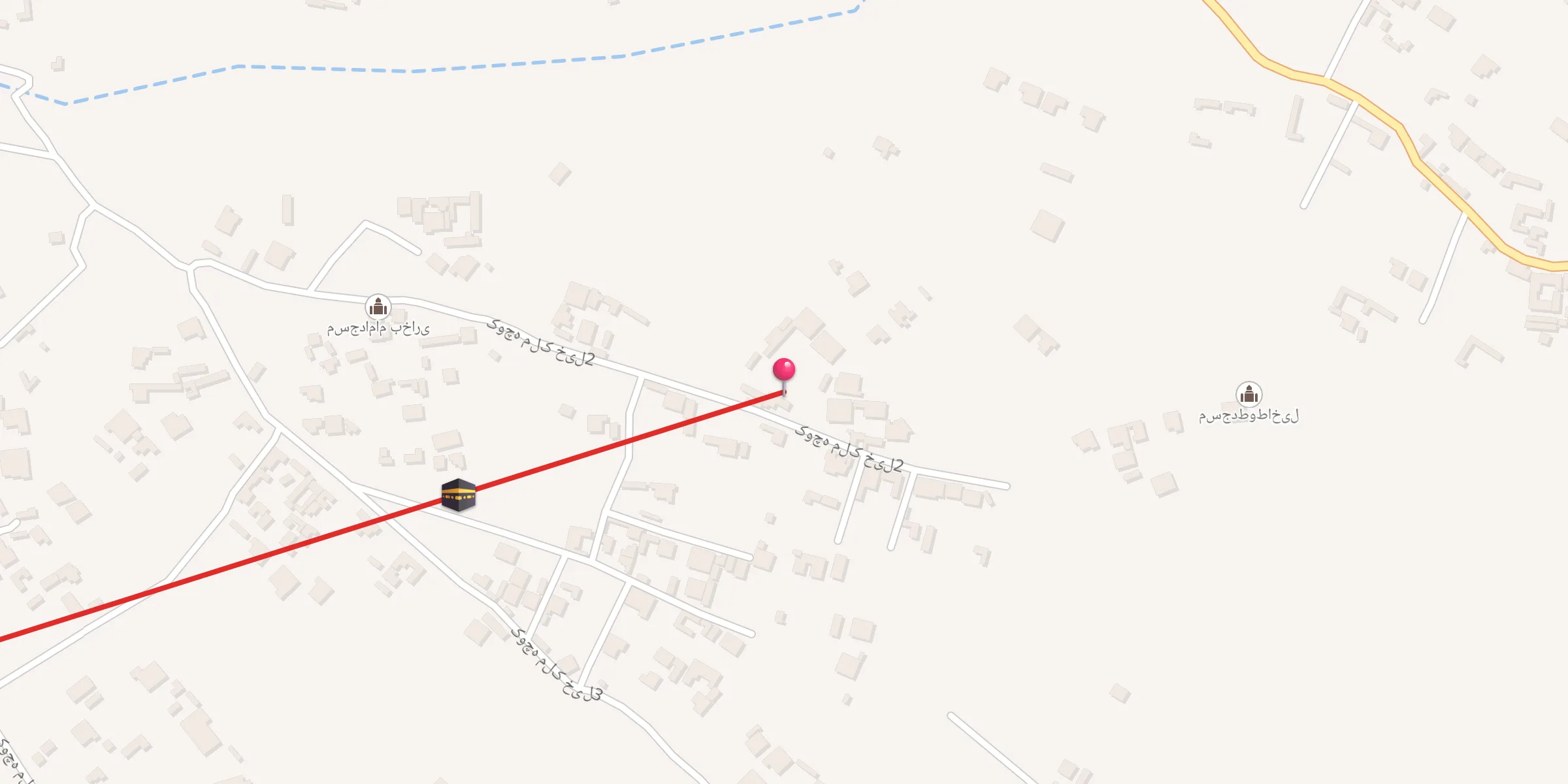 Carte de localisation : مسجدشریف محمدیوسف