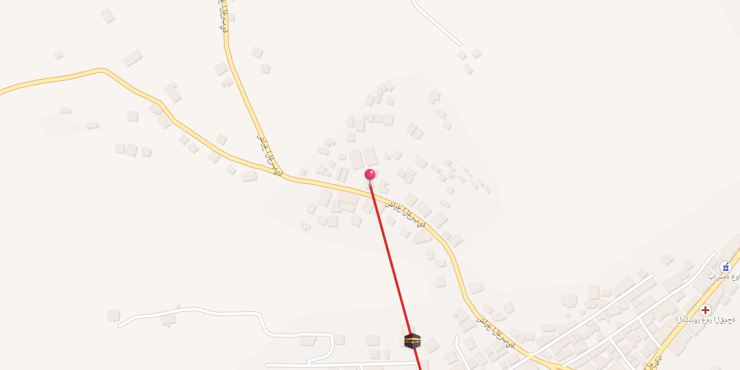 Carte de localisation : جامع فاطمة الزهراء
