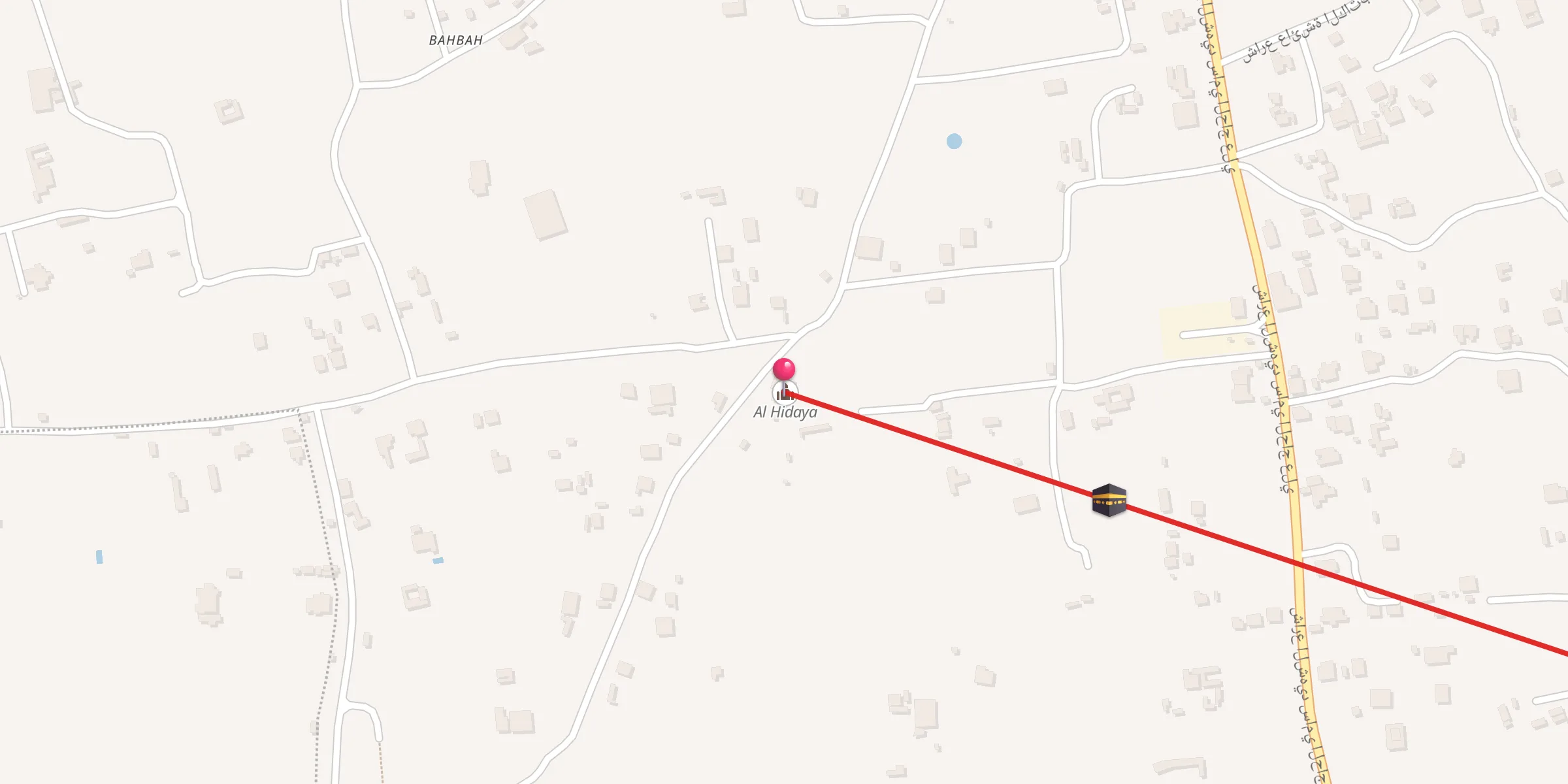 Carte de localisation : Al Hidaya
