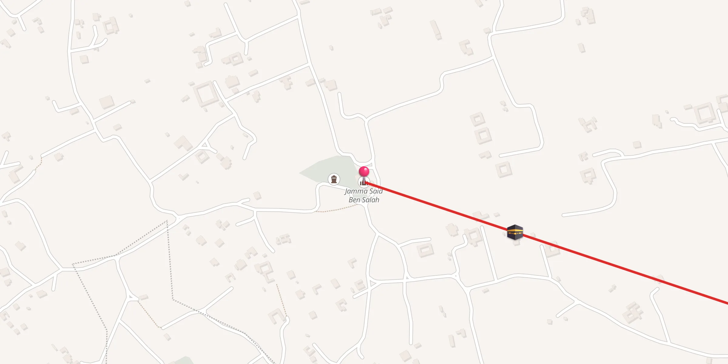 Carte de localisation : Jamma Said Ben Salah