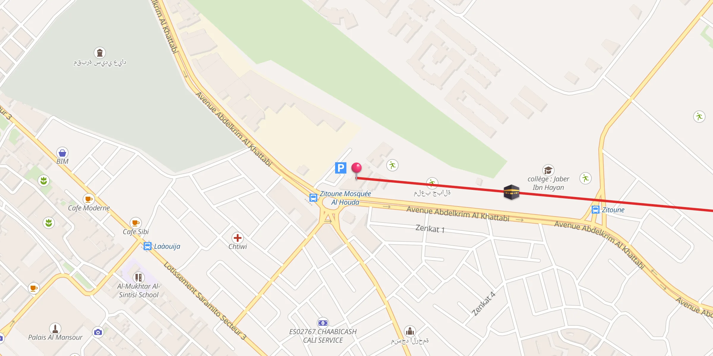 Carte de localisation : Al Hoda