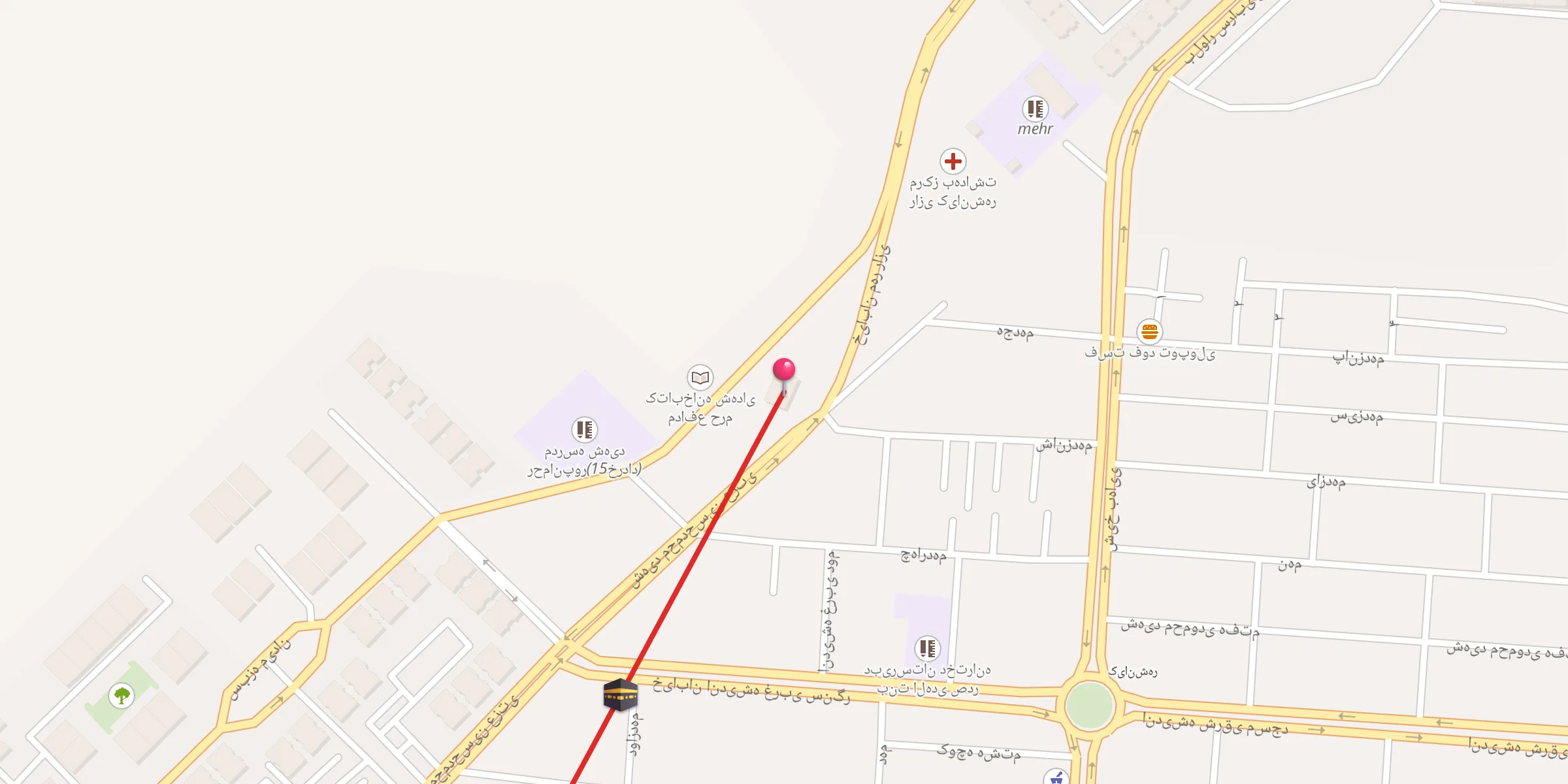 Carte de localisation : مسجد امام حسین(ع)