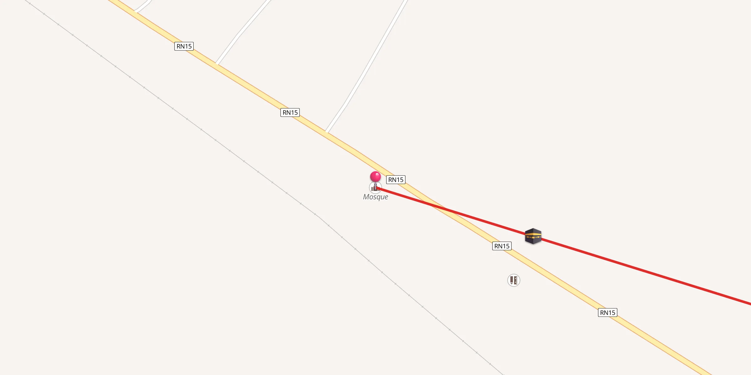 Carte de localisation : جامع التوحيد