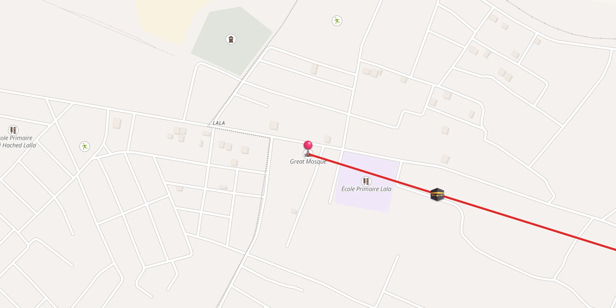 Carte de localisation : Great Mosque