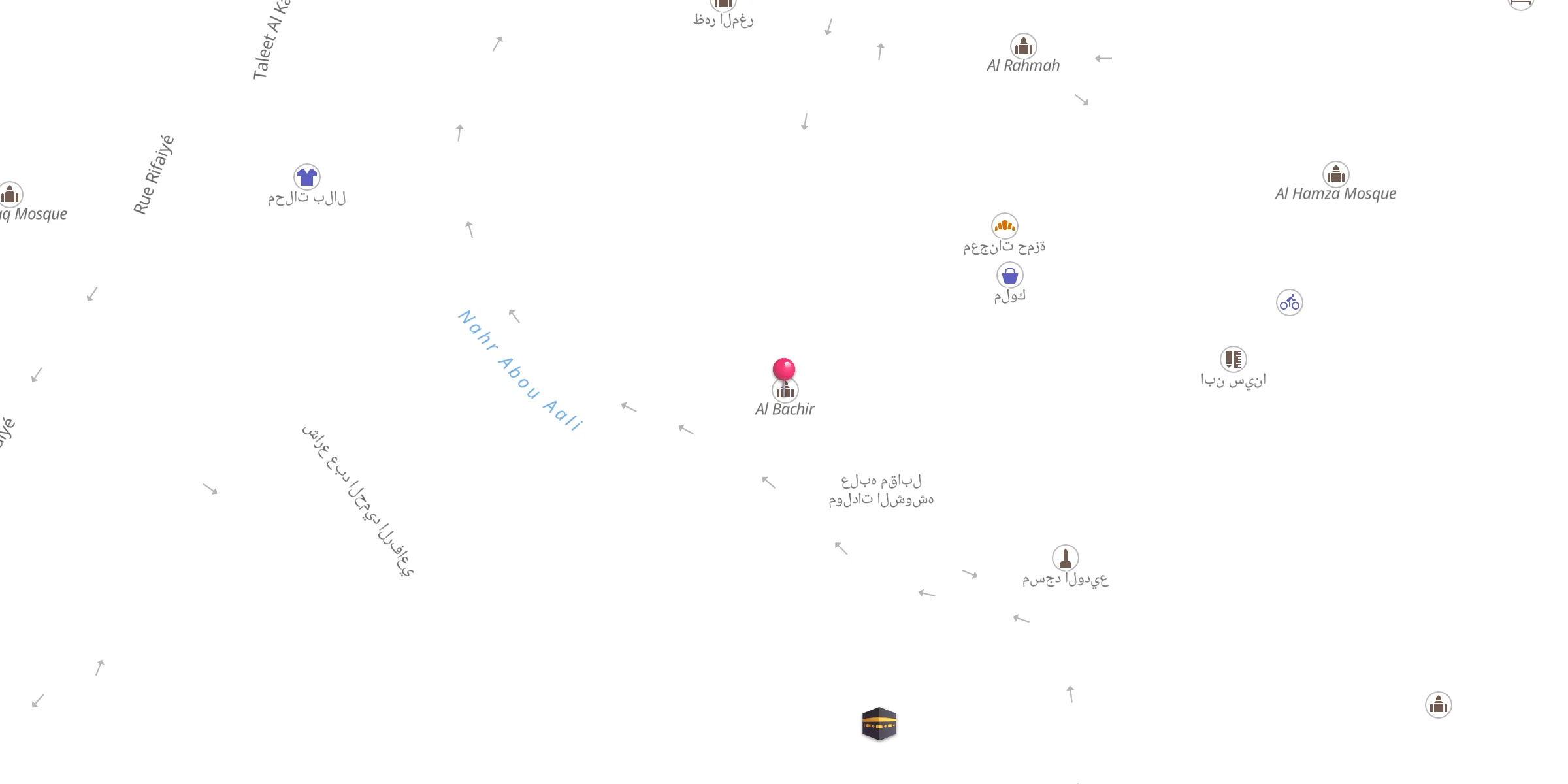 Carte de localisation : Al Bachir