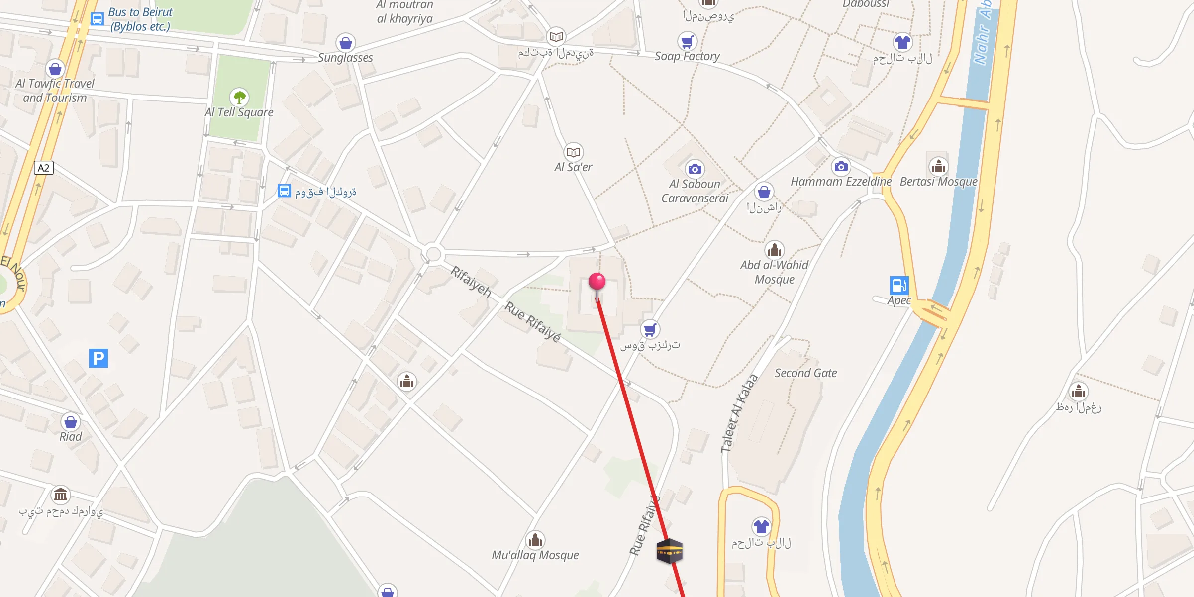 Carte de localisation : Mansouri Great Mosque