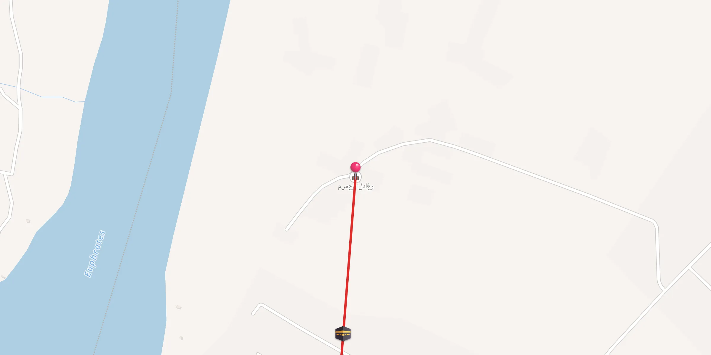 Carte de localisation : مسجد الداغر