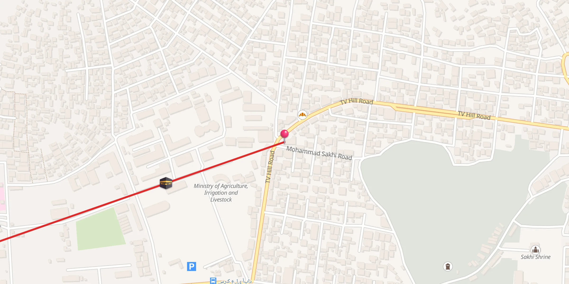 Carte de localisation : Imam Hadi