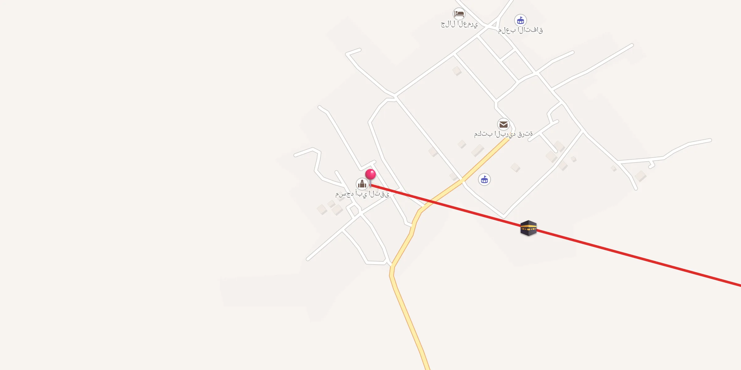 Carte de localisation : مسجد أبي التقى