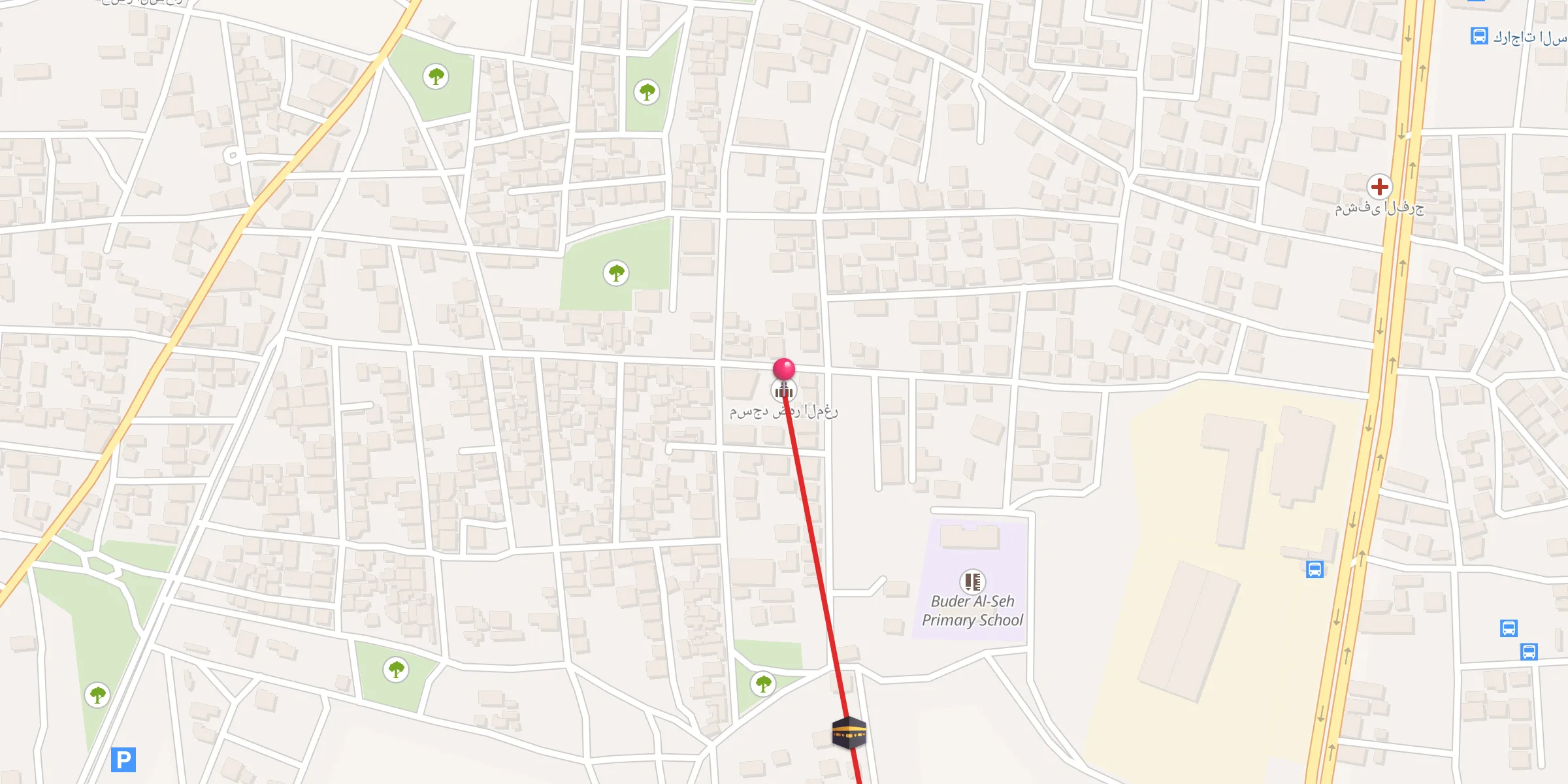Carte de localisation : مسجد ضهر المغر