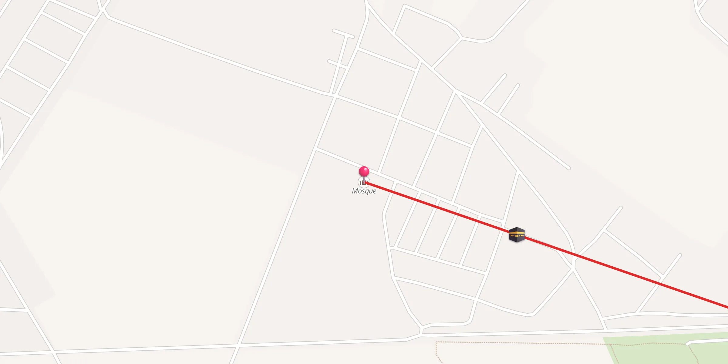 Carte de localisation : جامع التوحيد