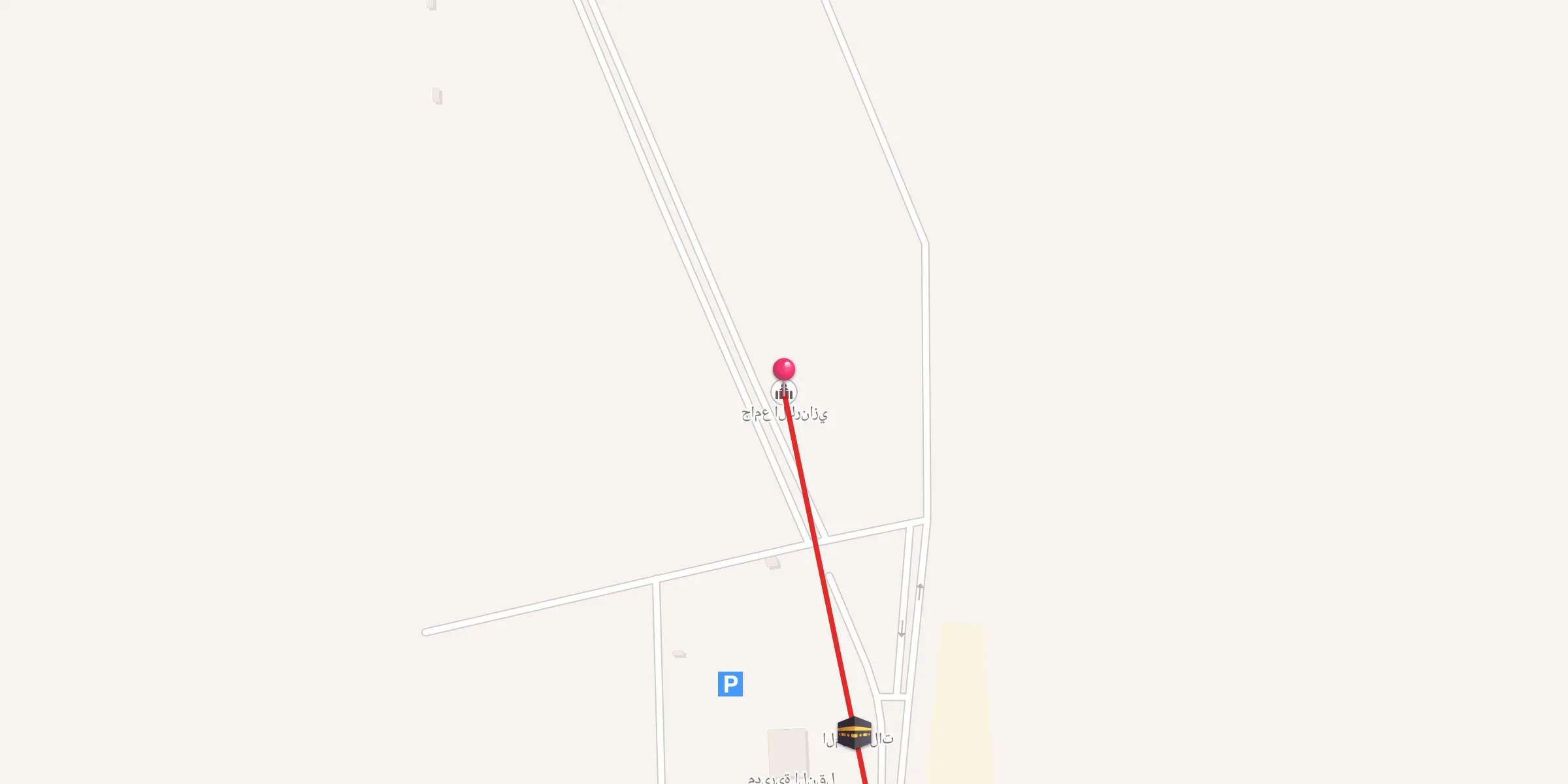 Carte de localisation : جامع الكرنازي