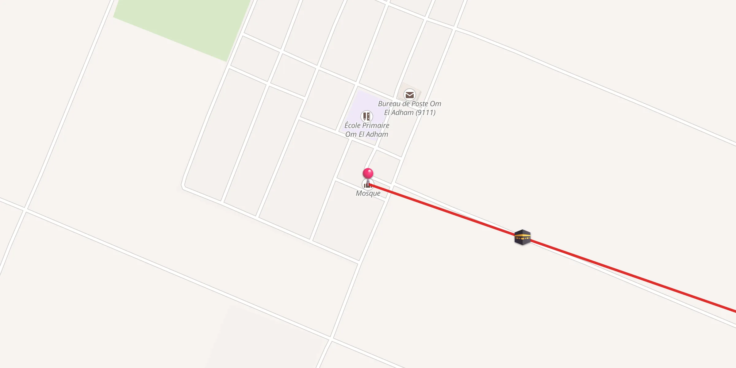 Carte de localisation : جامع النصر