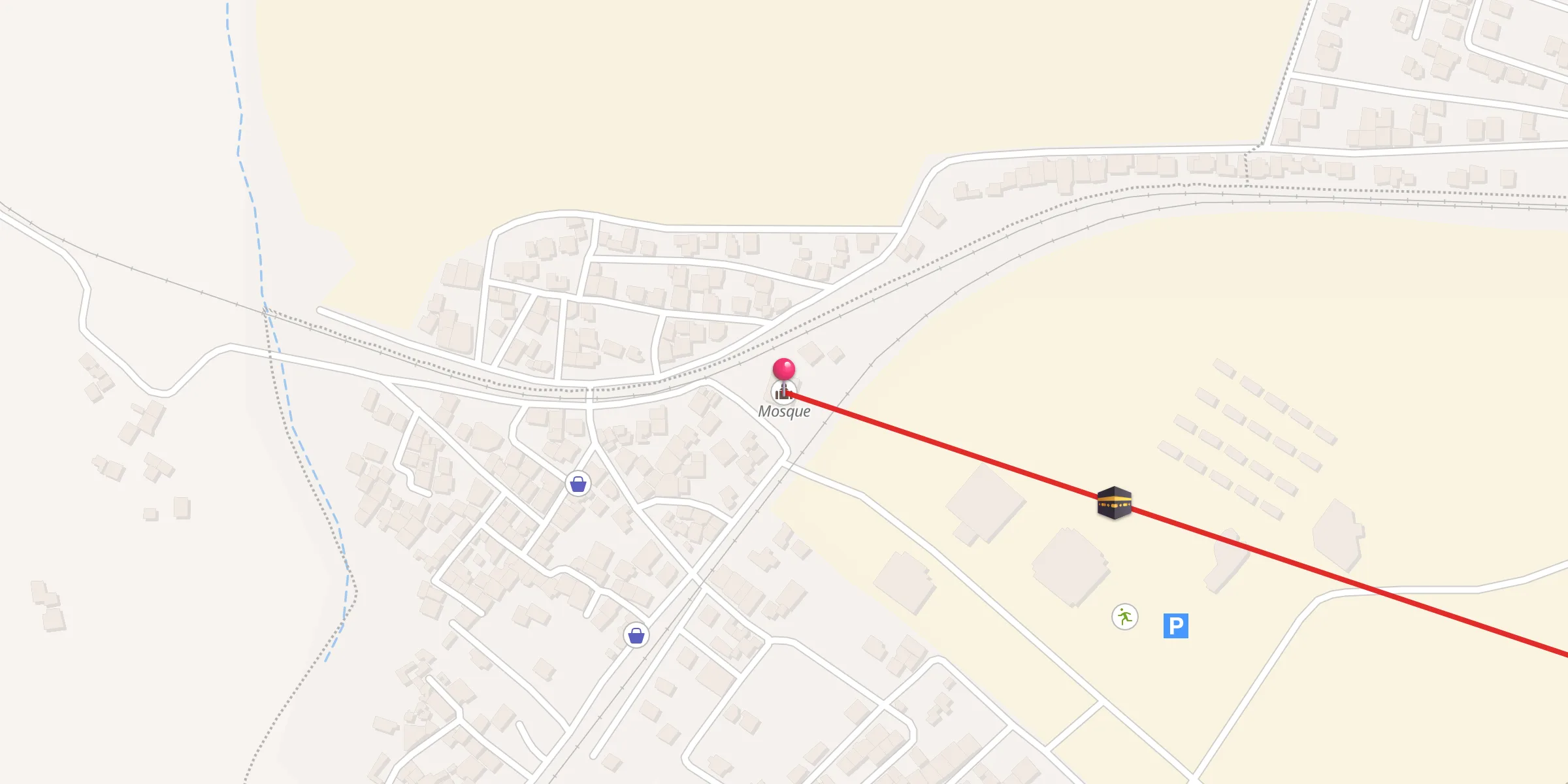 Carte de localisation : جامع عبد الرحمان بن عوف