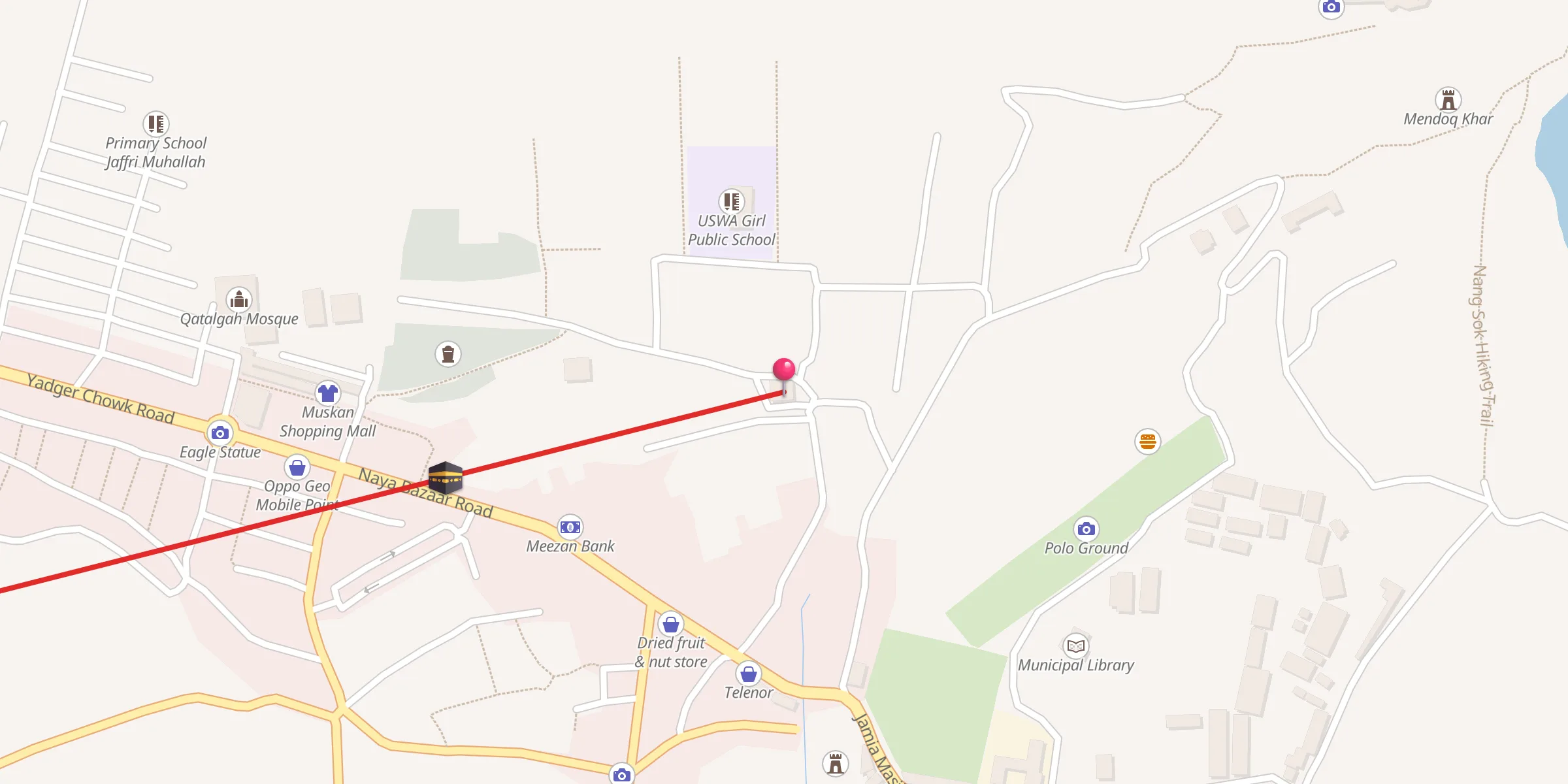 Carte de localisation : چھوغو ماتم سرا