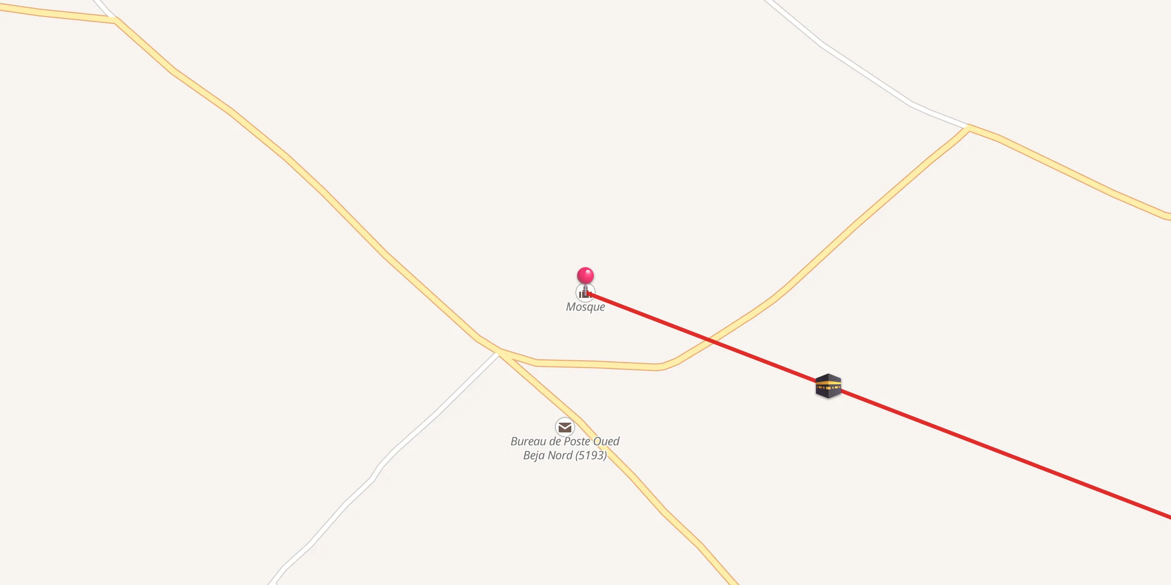 Carte de localisation : جامع البركة