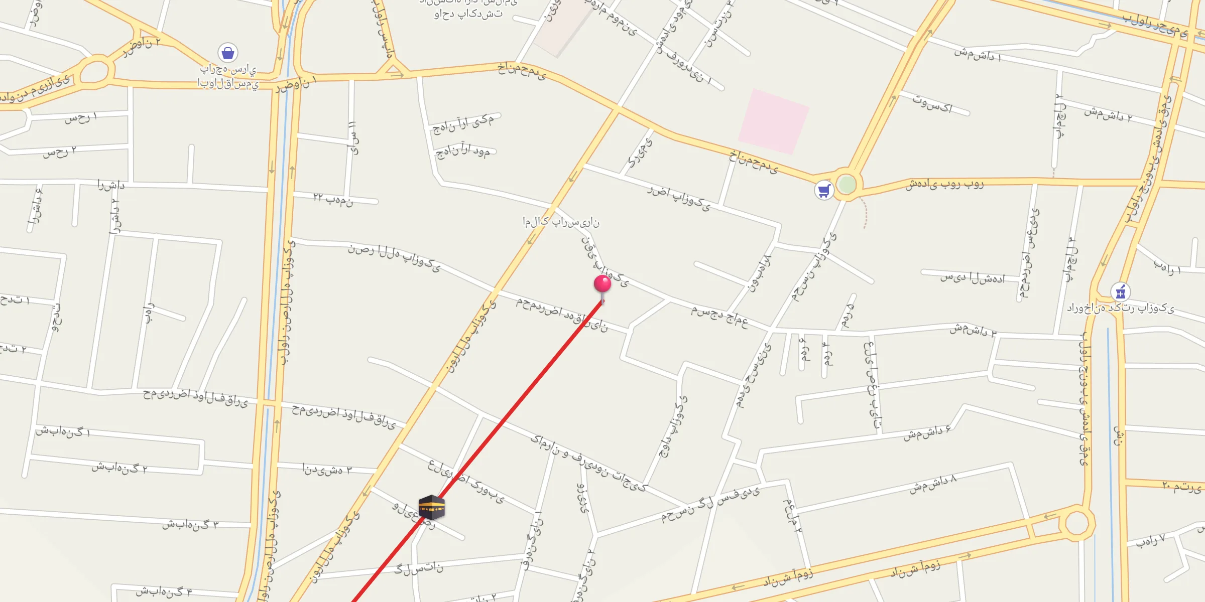 Carte de localisation : مسجد جامع