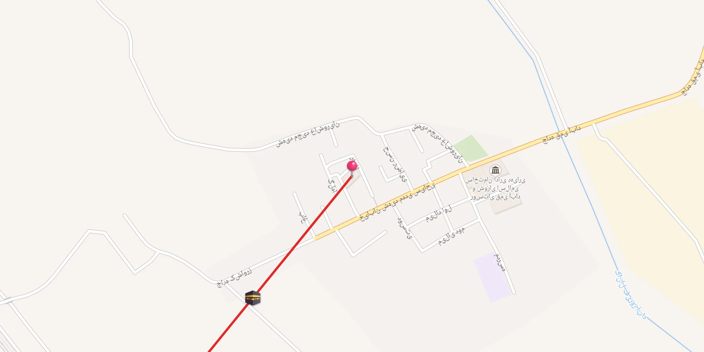 Carte de localisation : مسجد مسلم ابن عقیل