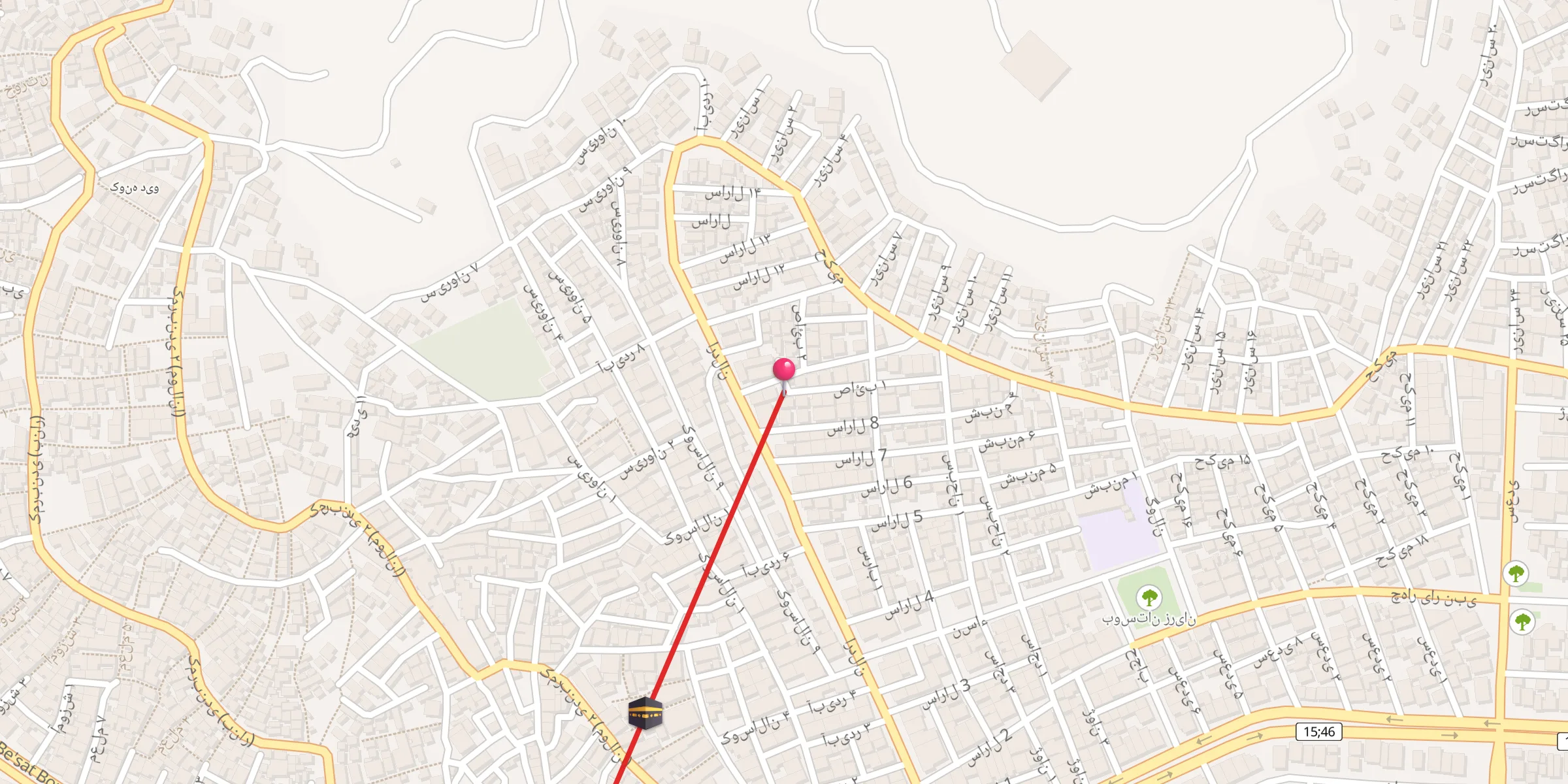 Carte de localisation : مسجد حضرت ایوب