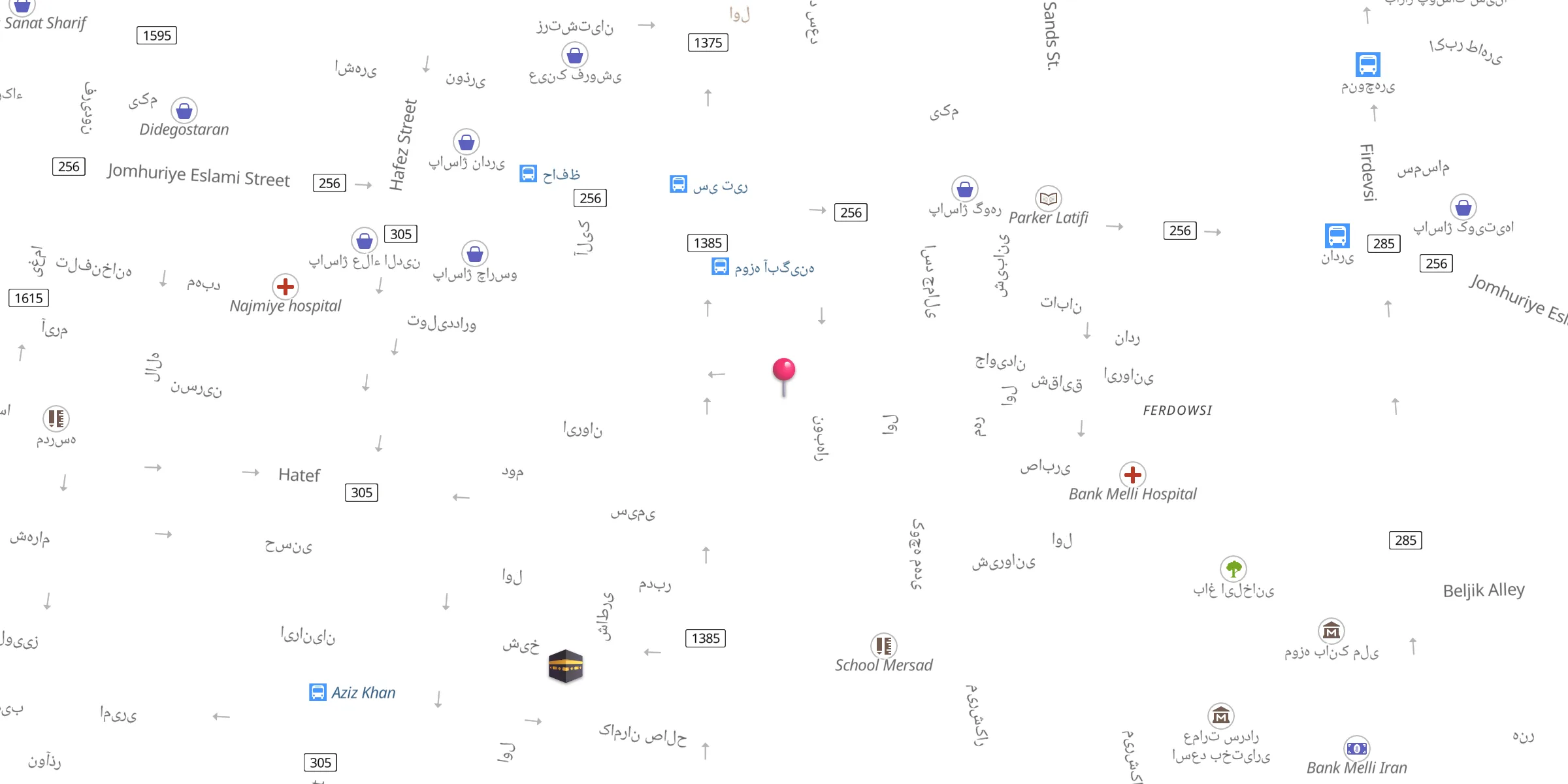 Carte de localisation : Ebrahim Mosque