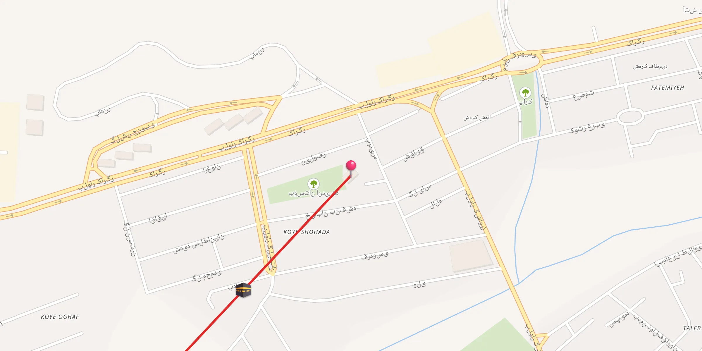 Carte de localisation : مسجد ابوالفضل