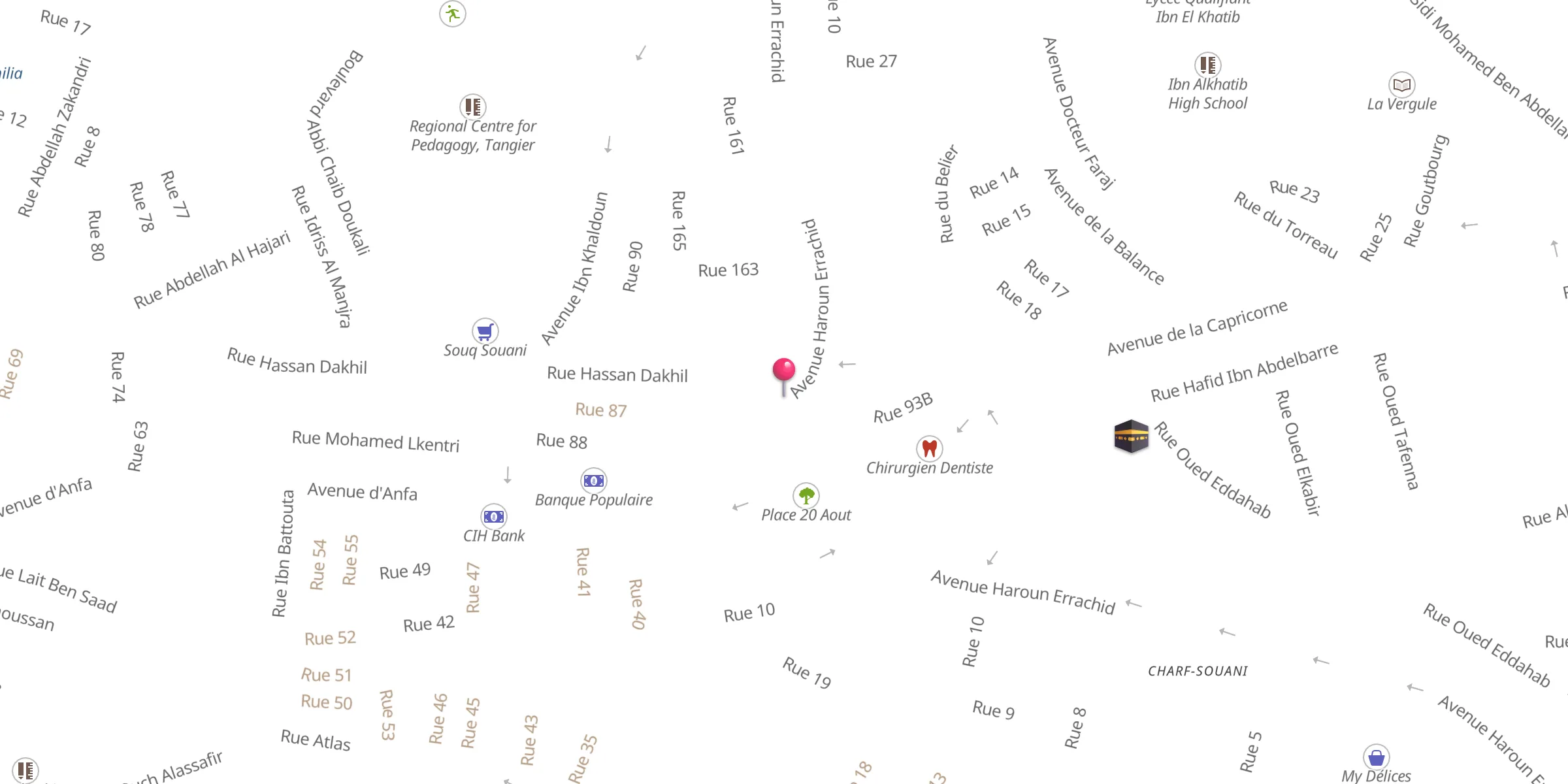 Carte de localisation : Masjid Merja