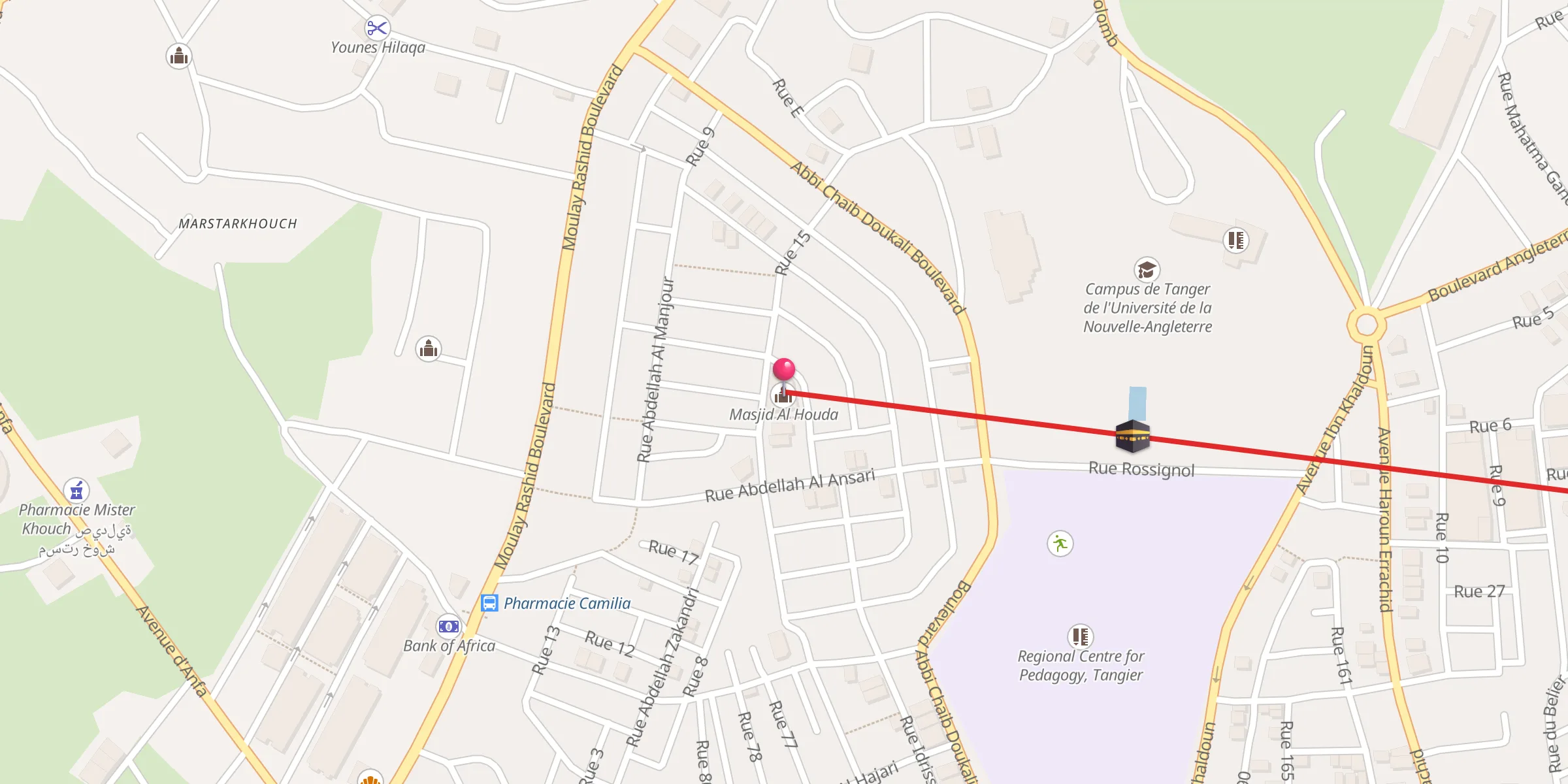 Carte de localisation : Masjid Al Houda