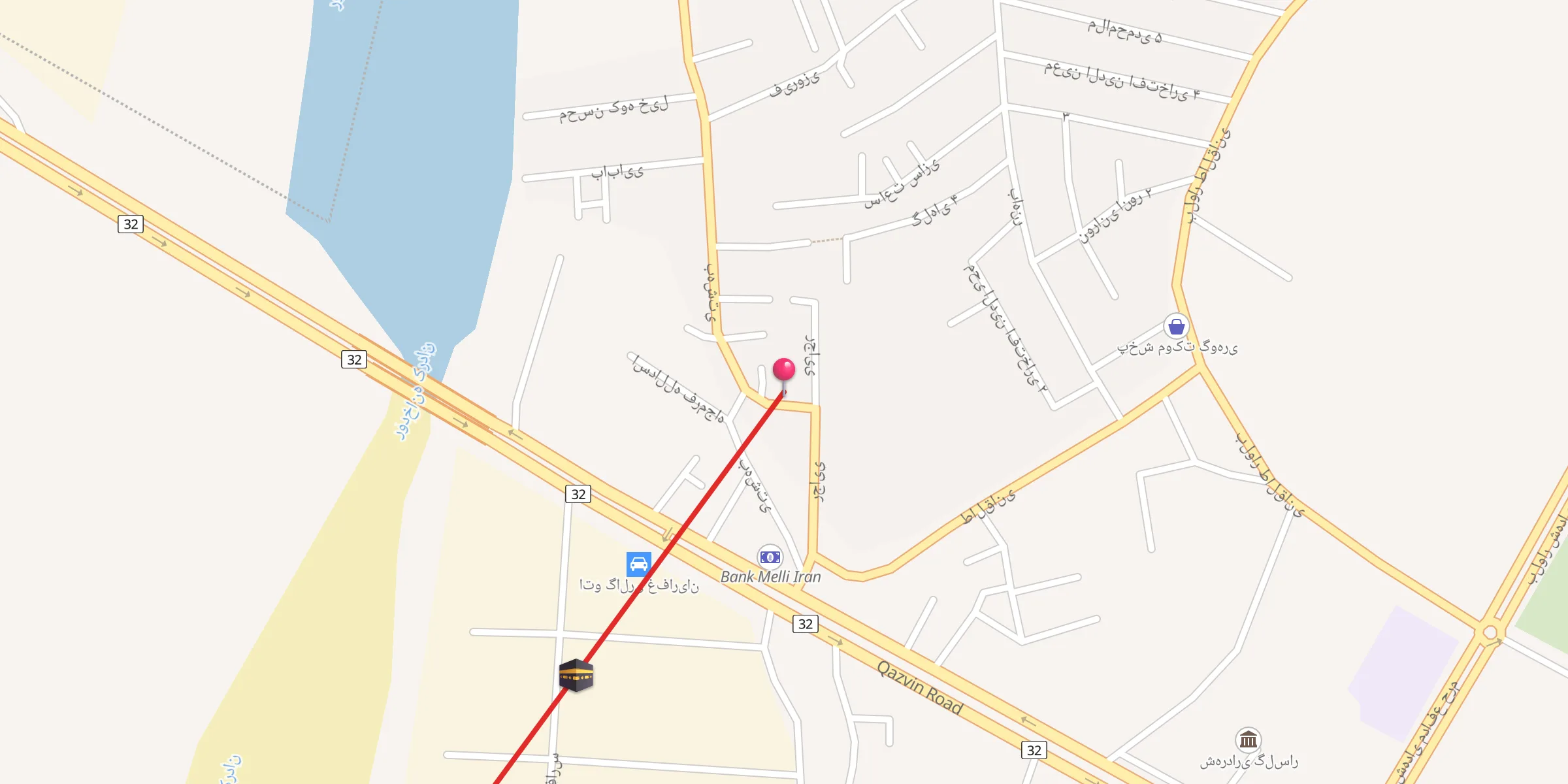 Carte de localisation : مسجد جامع گلسار