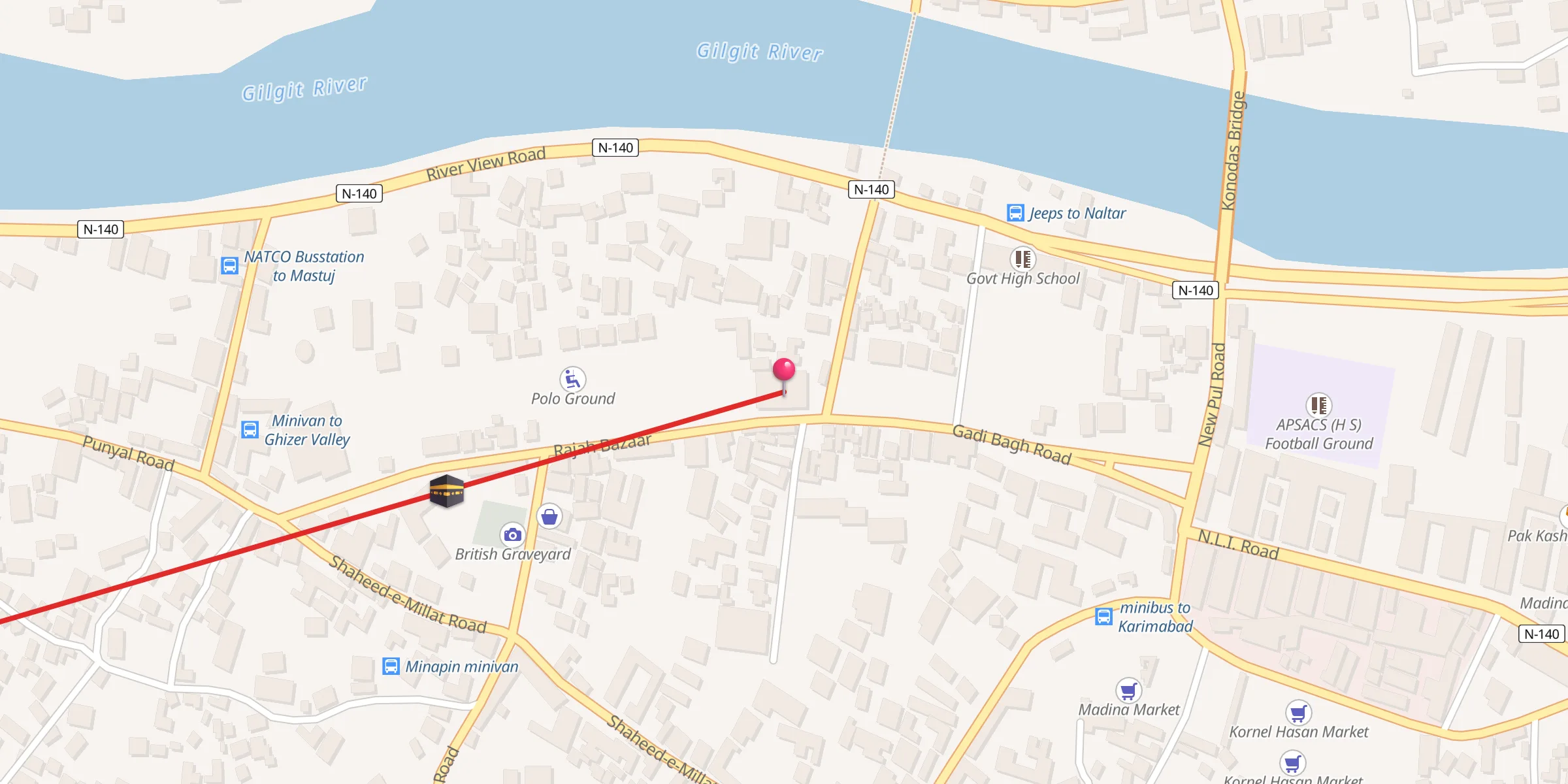 Carte de localisation : جامع مسجد اہلسنہ