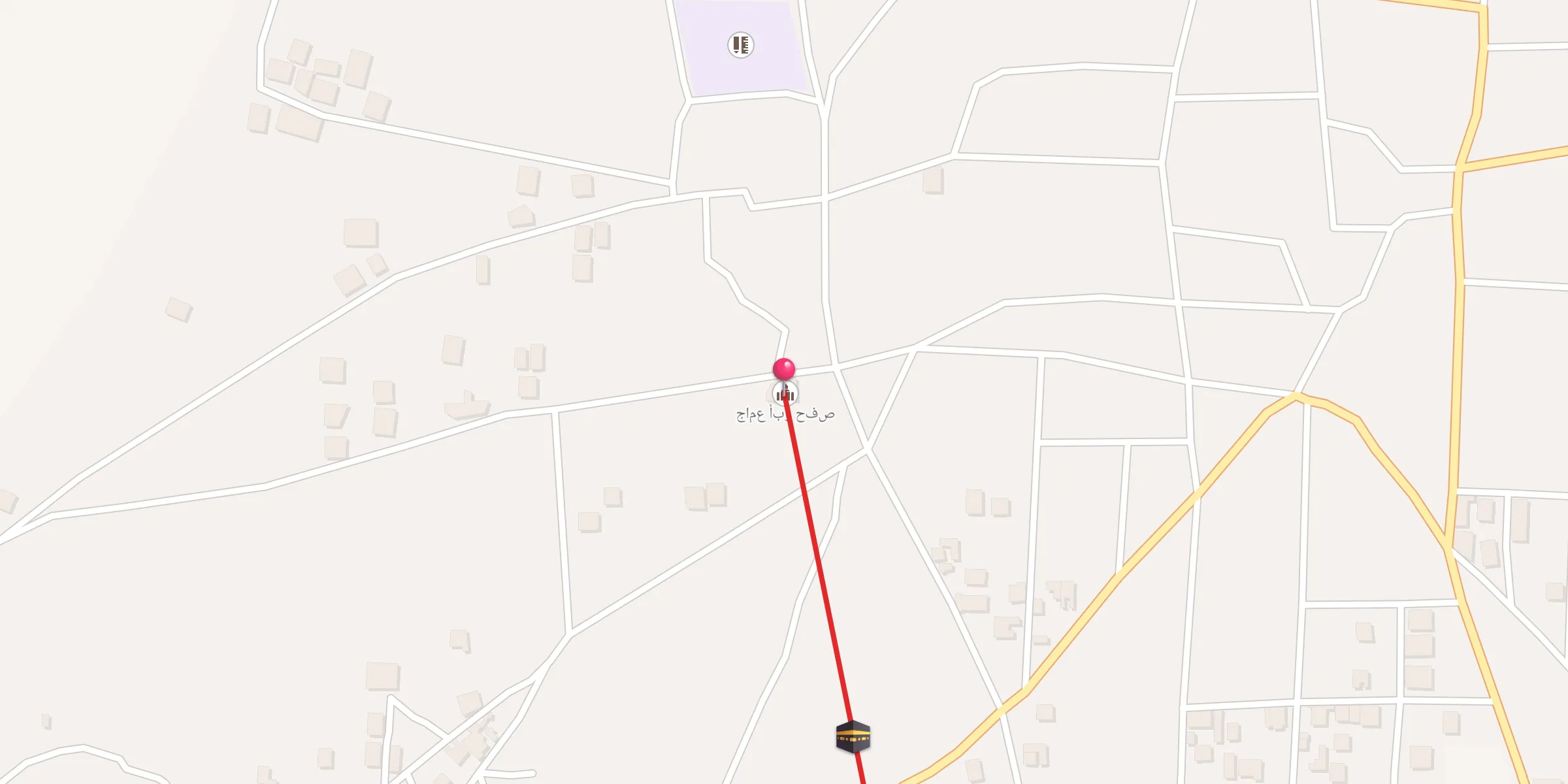 Carte de localisation : جامع أبو حفص