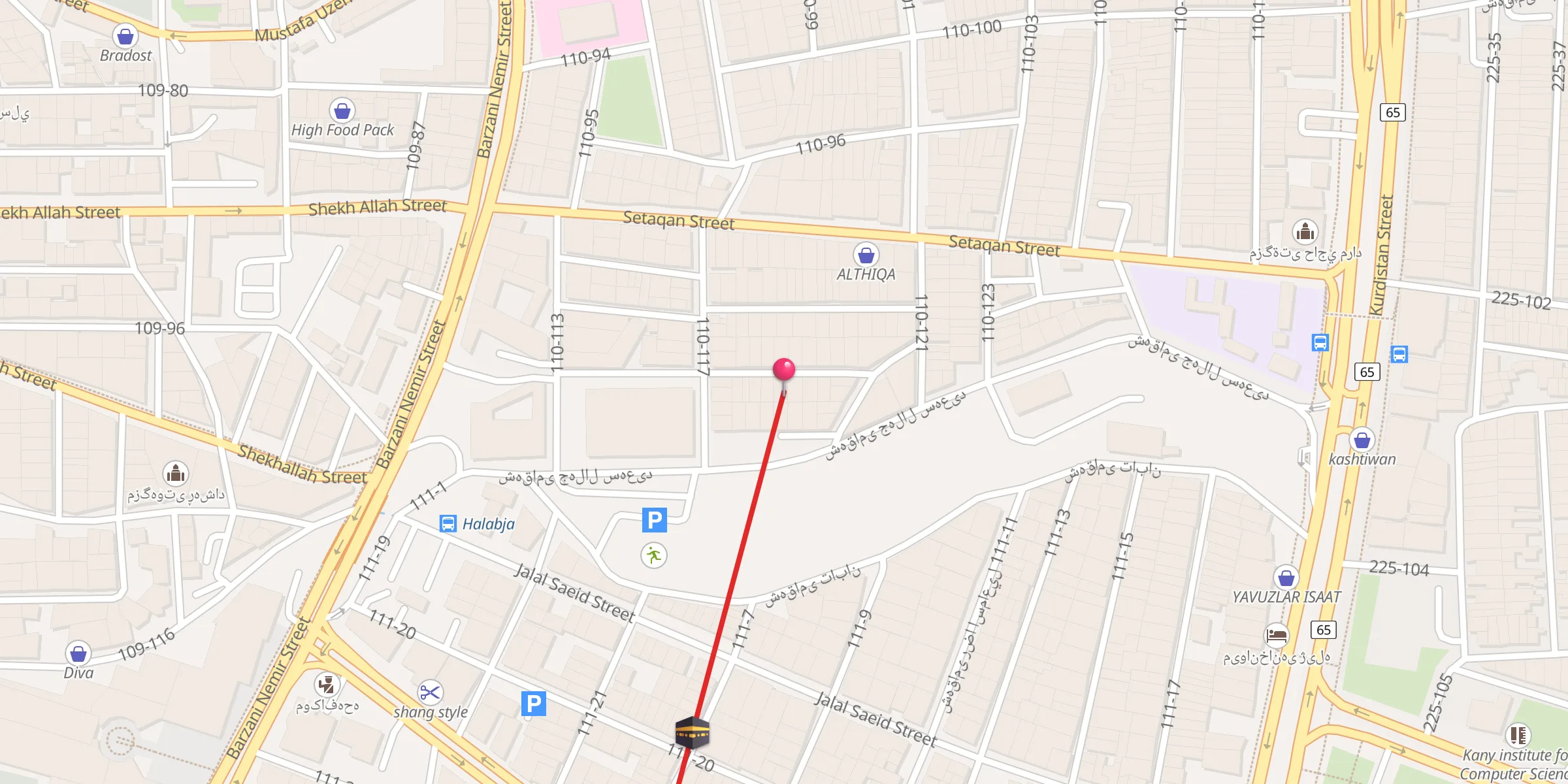 Carte de localisation : Fathi Maruf Mosque
