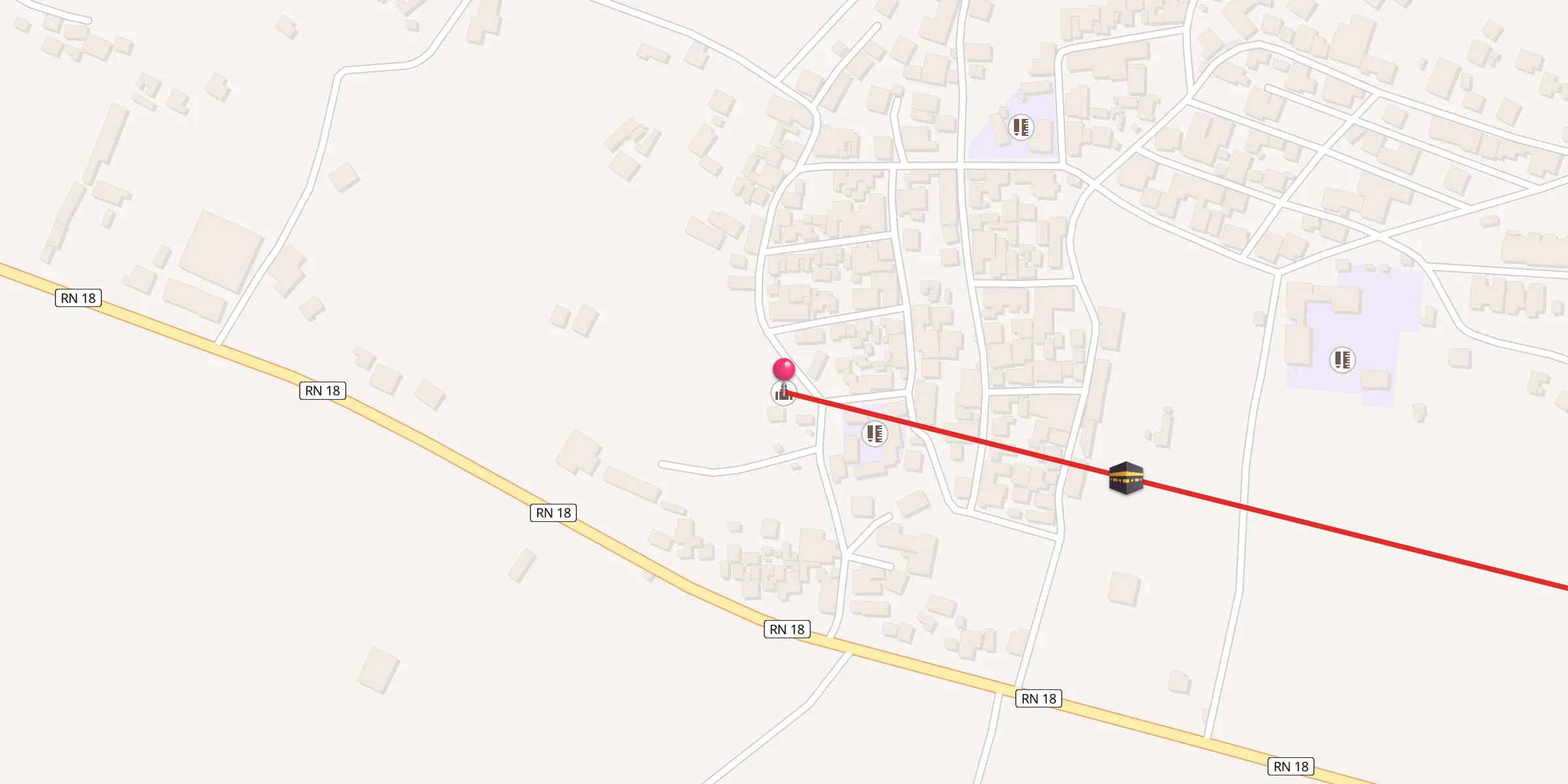 Carte de localisation : مسجد الفتح والنصر والتوفيق