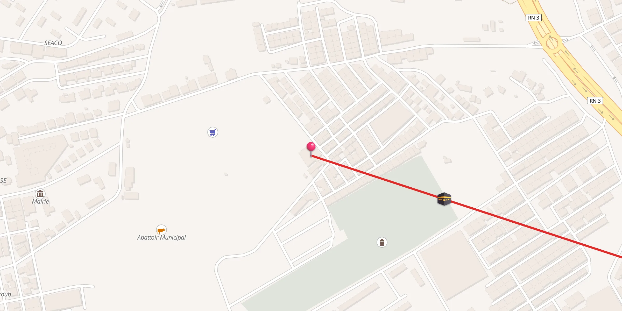 Carte de localisation : Tarek IBN ZIAD
