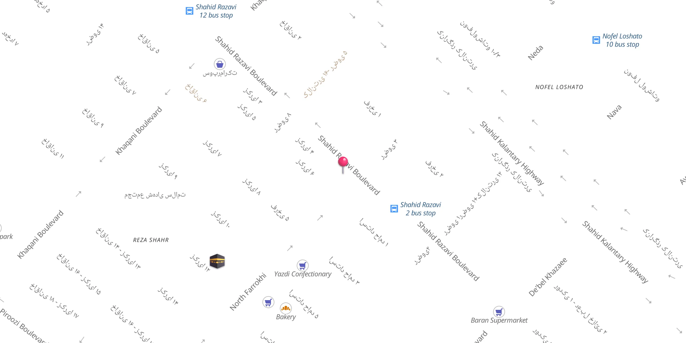 Carte de localisation : Almahdi Mosque