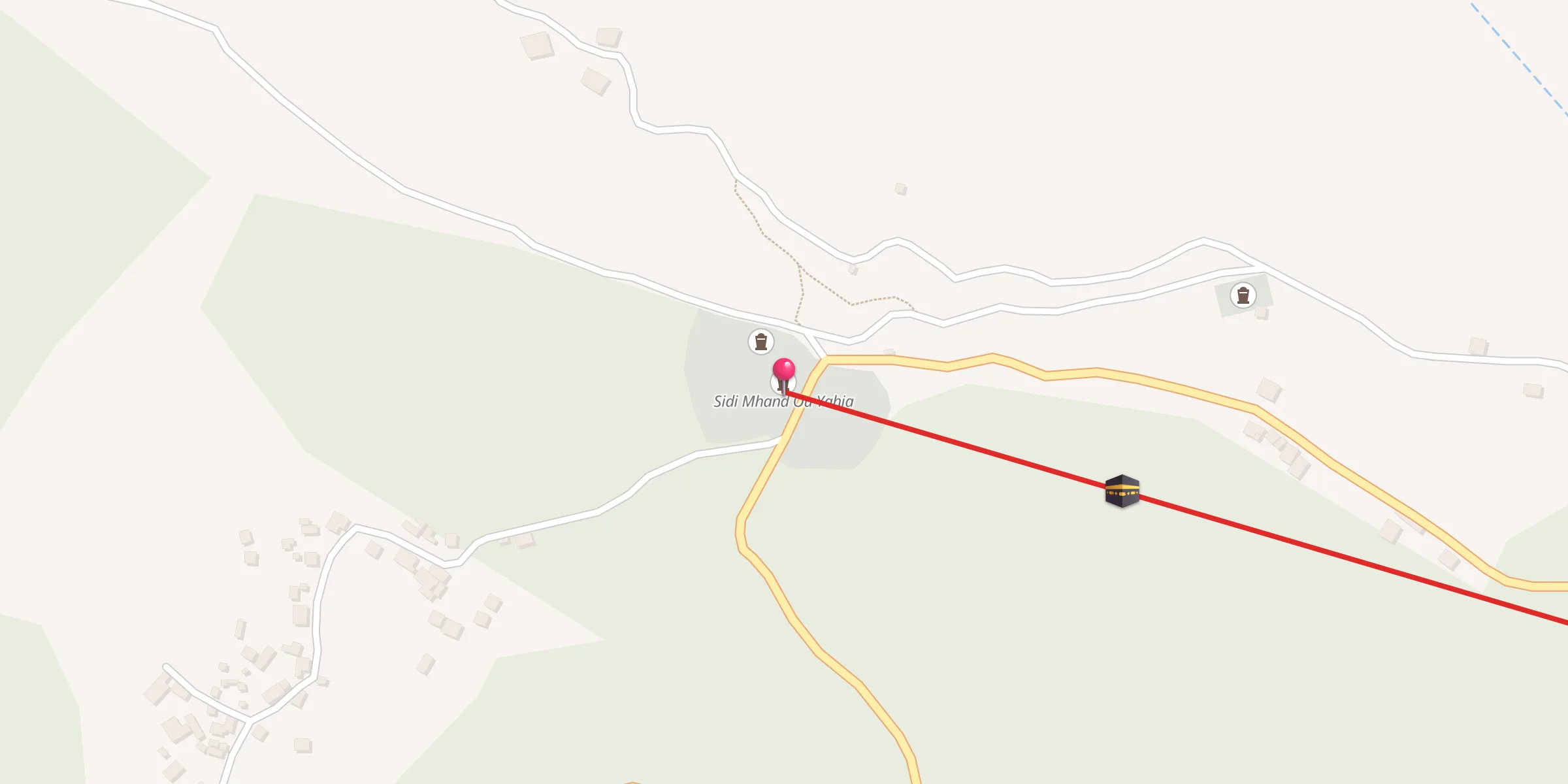Carte de localisation : Sidi Mohand Ou Yahia