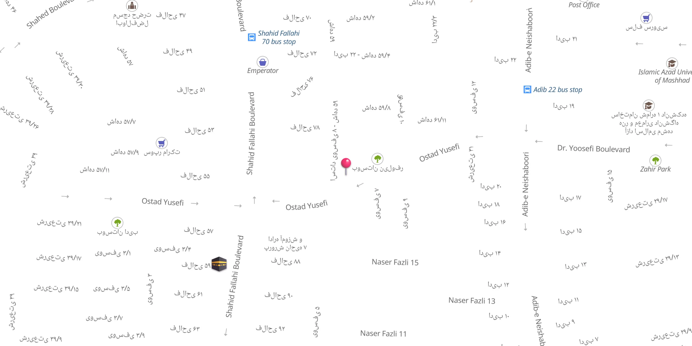Carte de localisation : Imam Ali Mosque