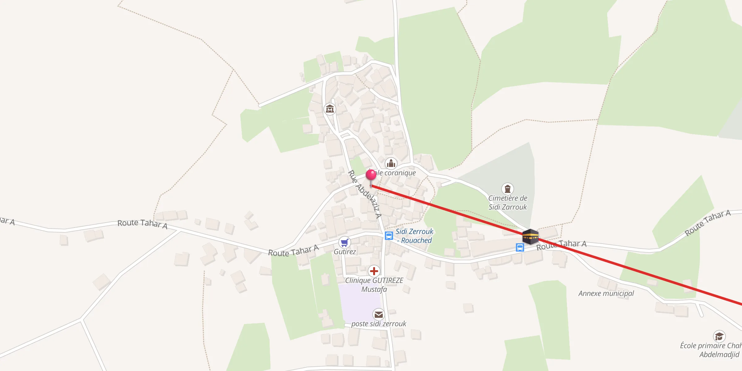 Carte de localisation : مدرسة قرانية