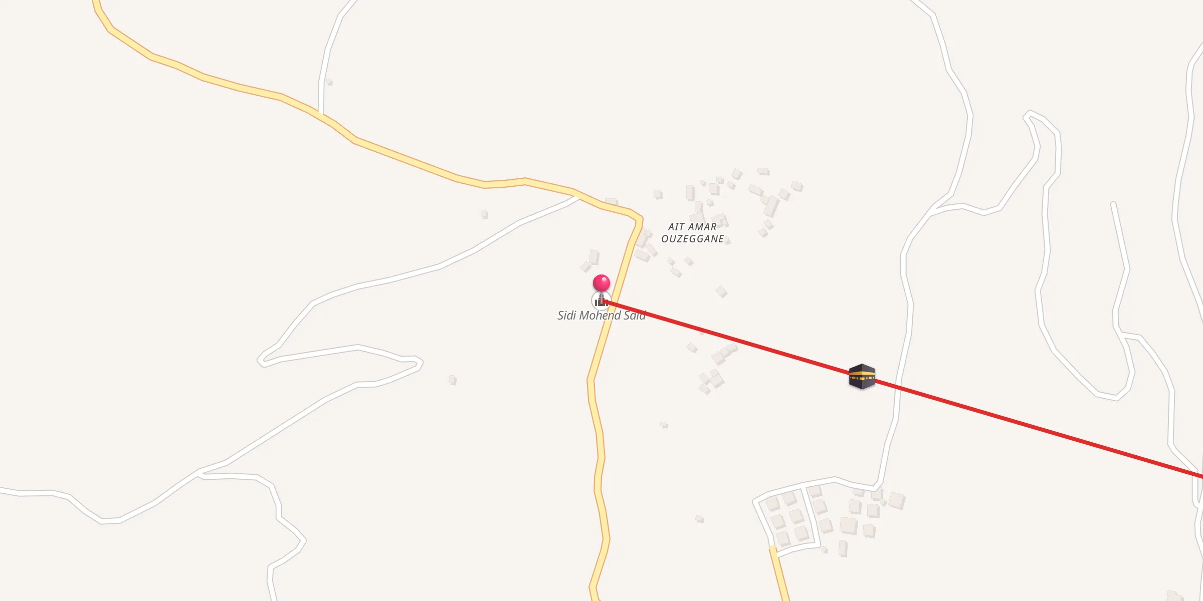 Carte de localisation : Sidi Mohend Said