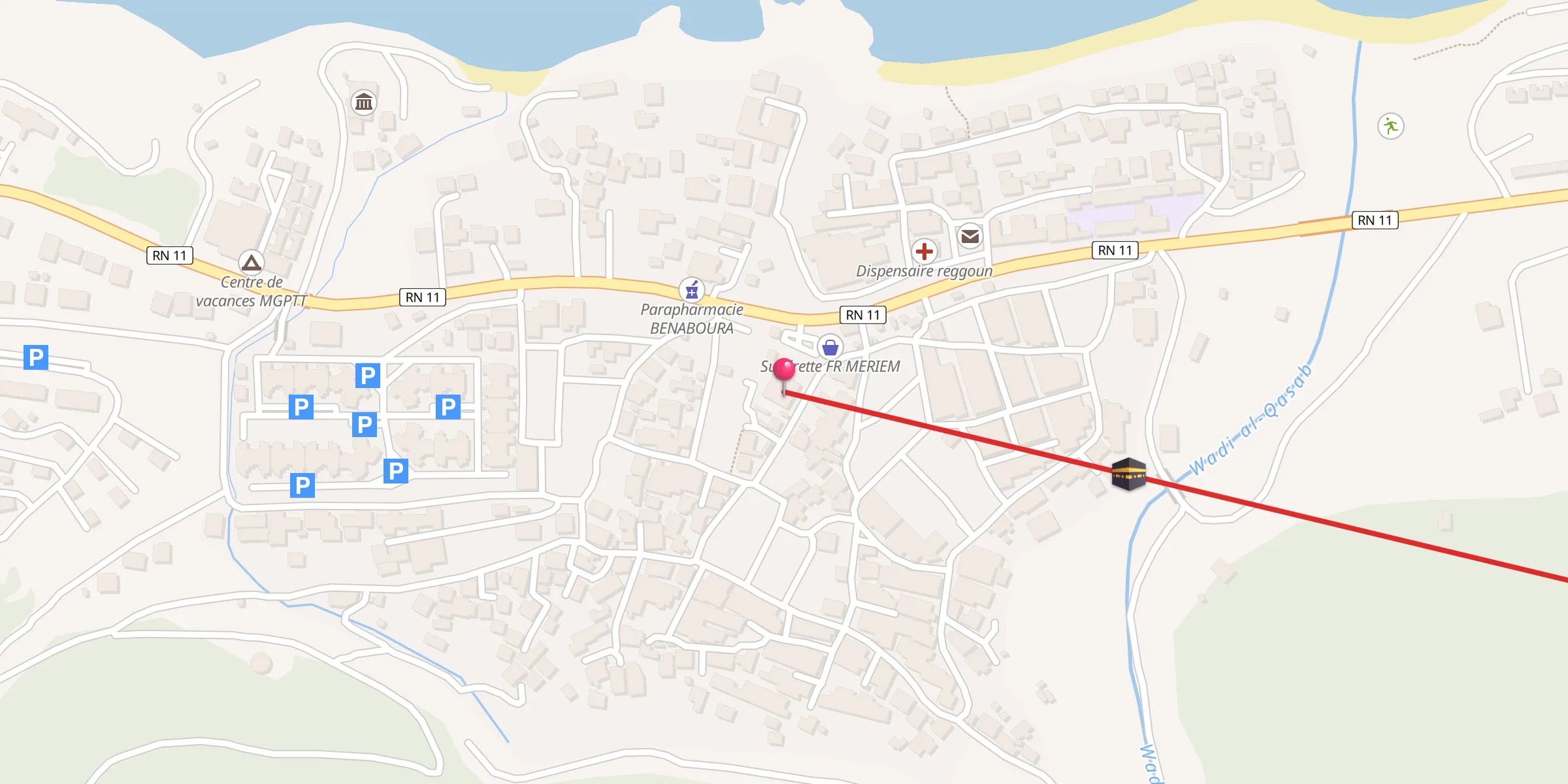 Carte de localisation : مسجد عبد الحميد بن باديس