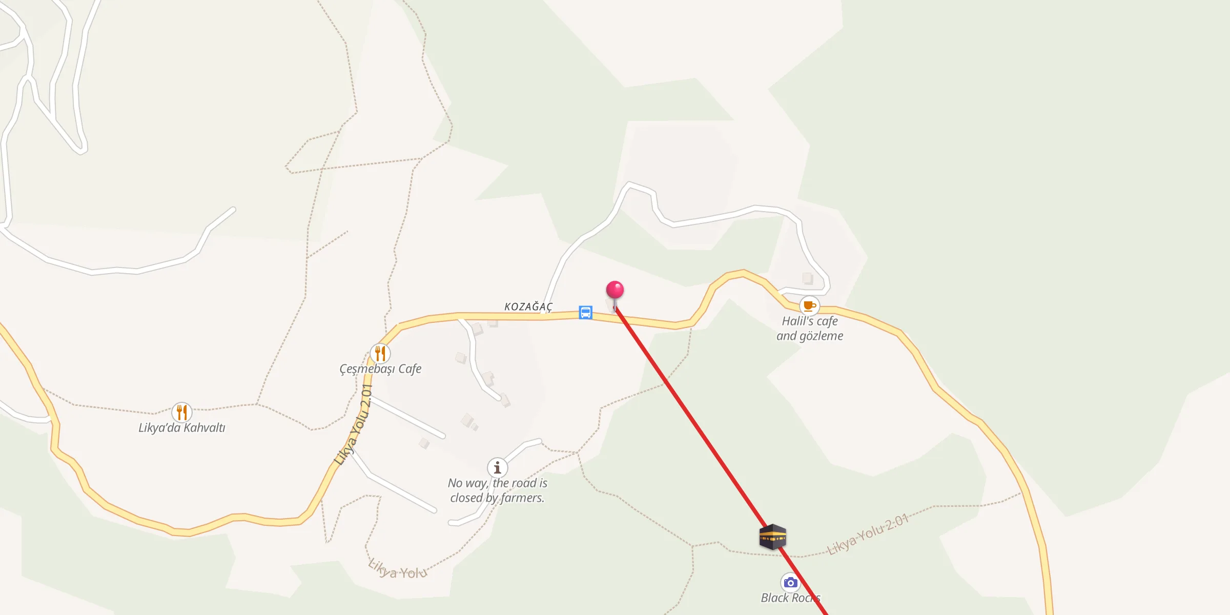 Carte de localisation : Cami