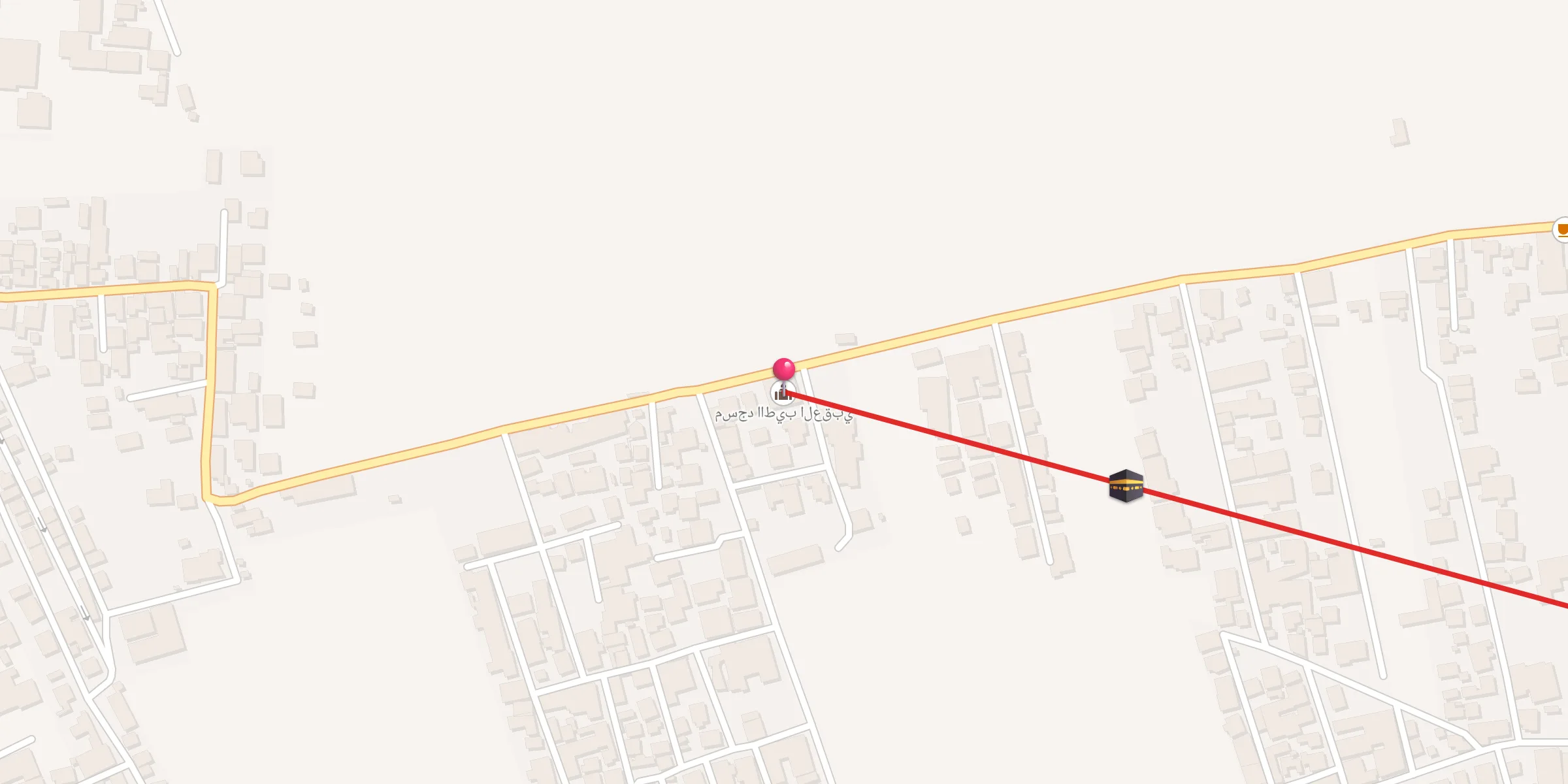 Carte de localisation : مسجد ااطيب العقبي