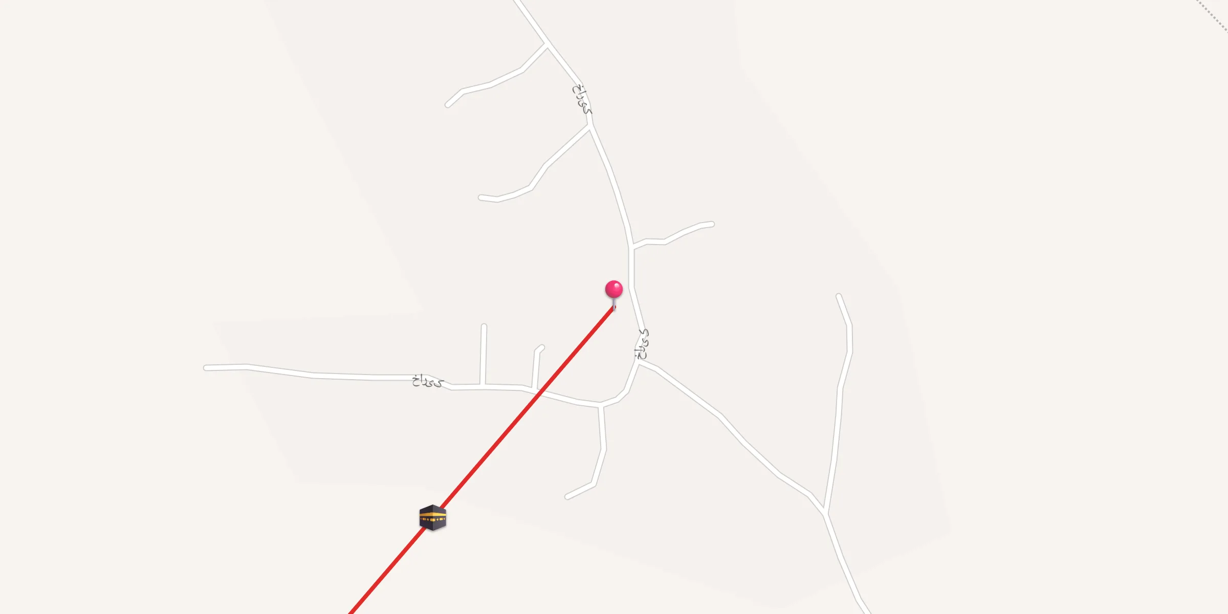 Carte de localisation : مسجد فاطمه الزهرا