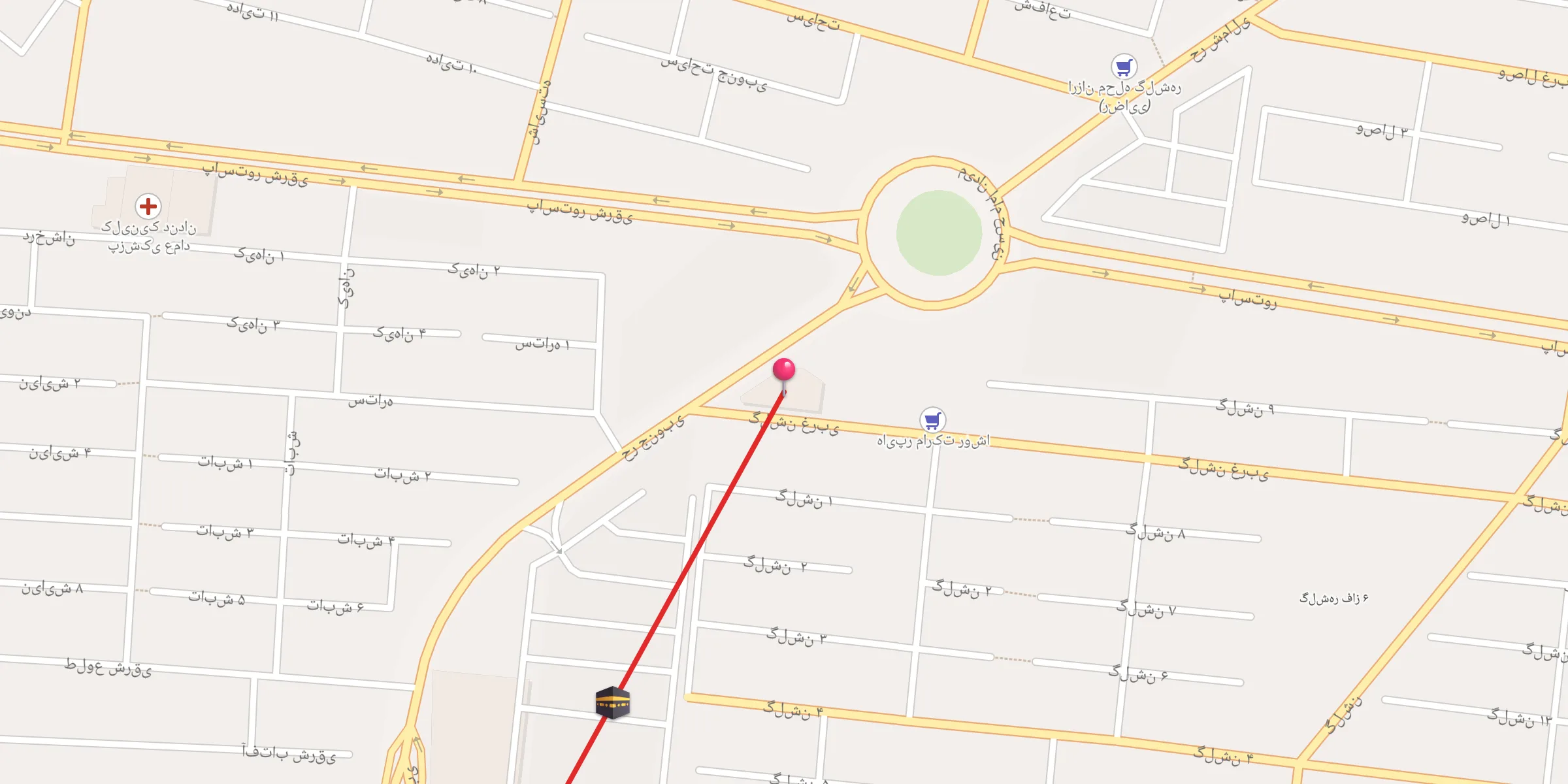 Carte de localisation : مسجد امام حسین(ع)