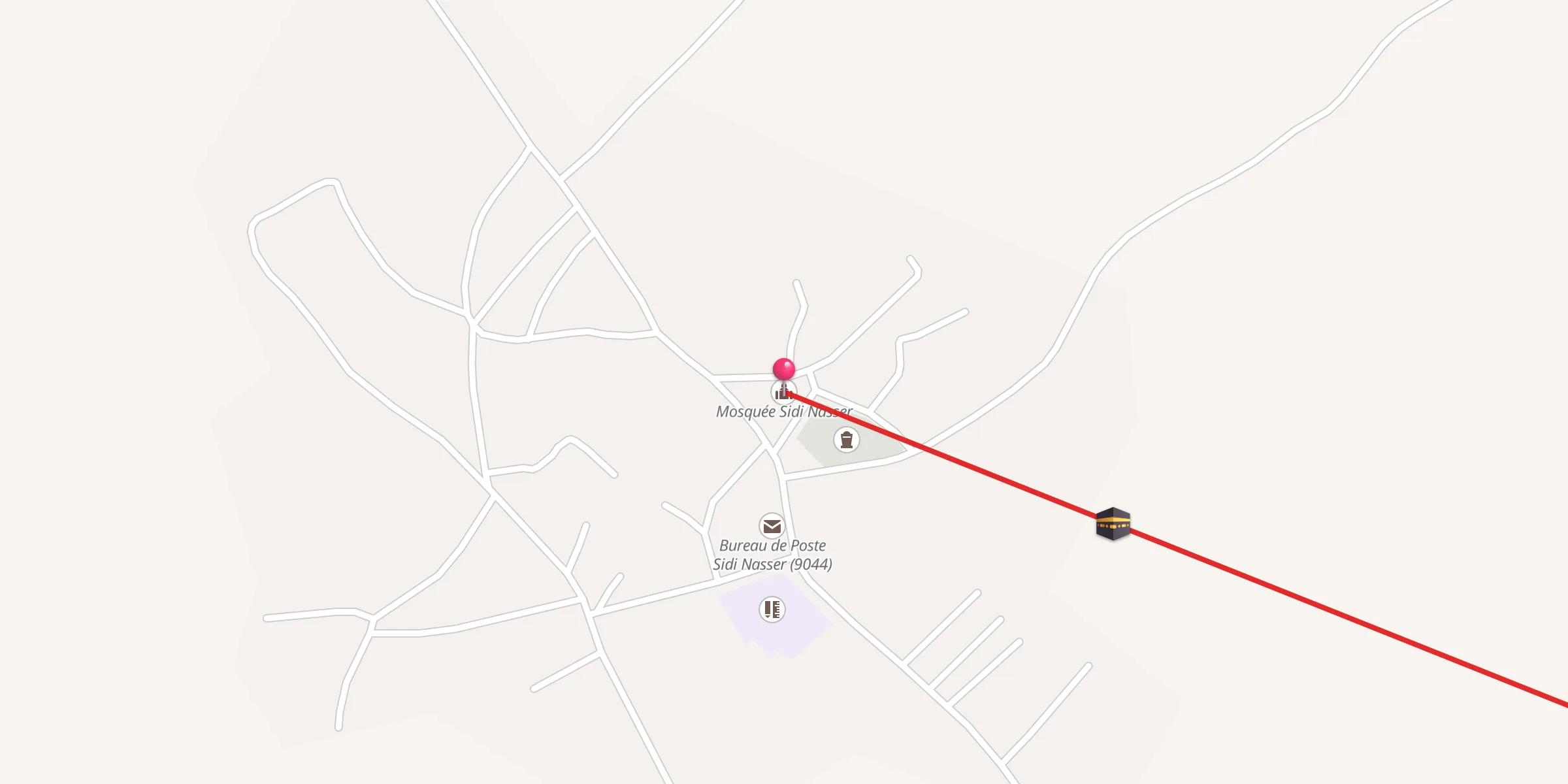 Carte de localisation : مسجد سيدي نصر