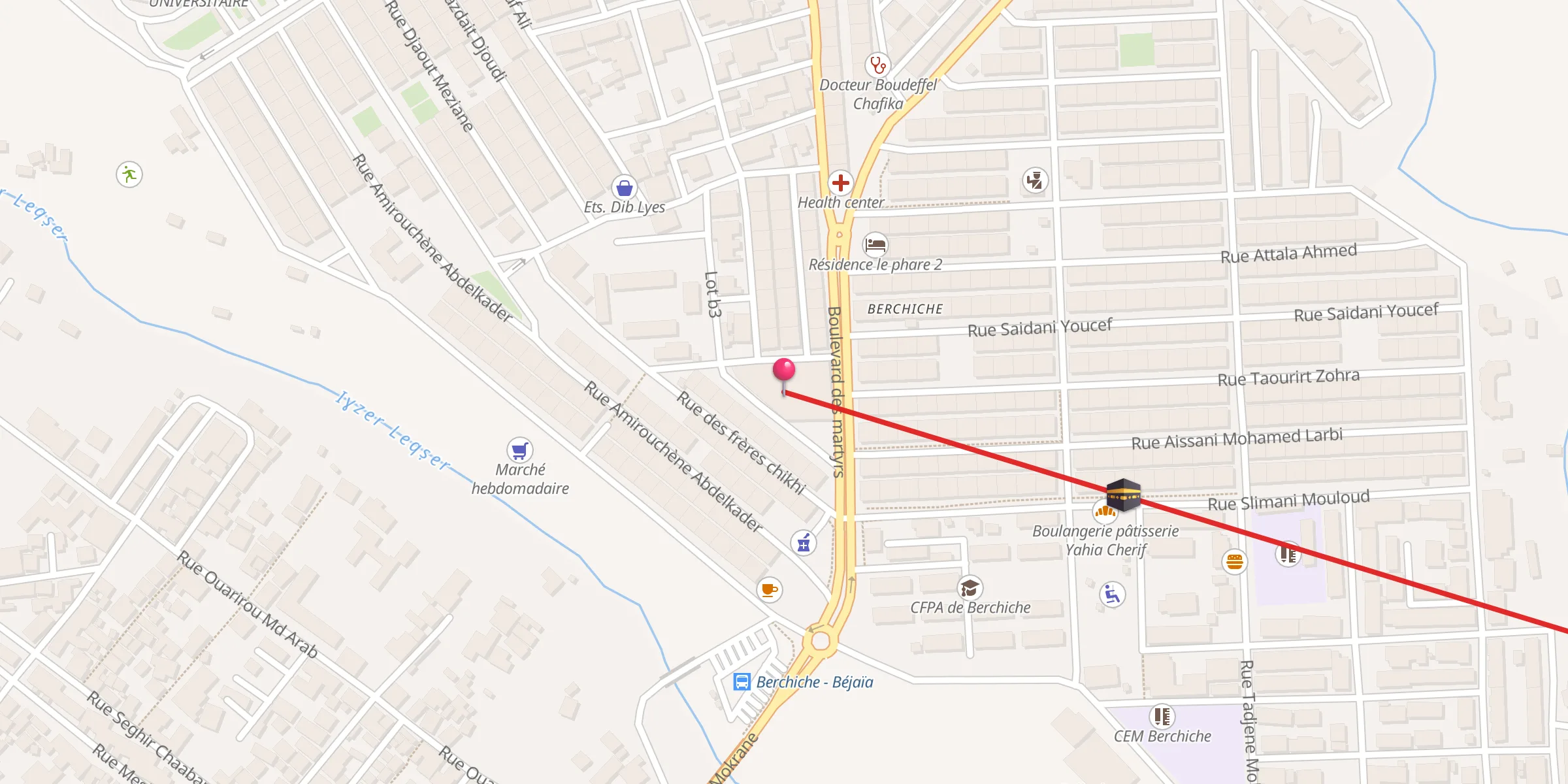 Carte de localisation : Elforquane