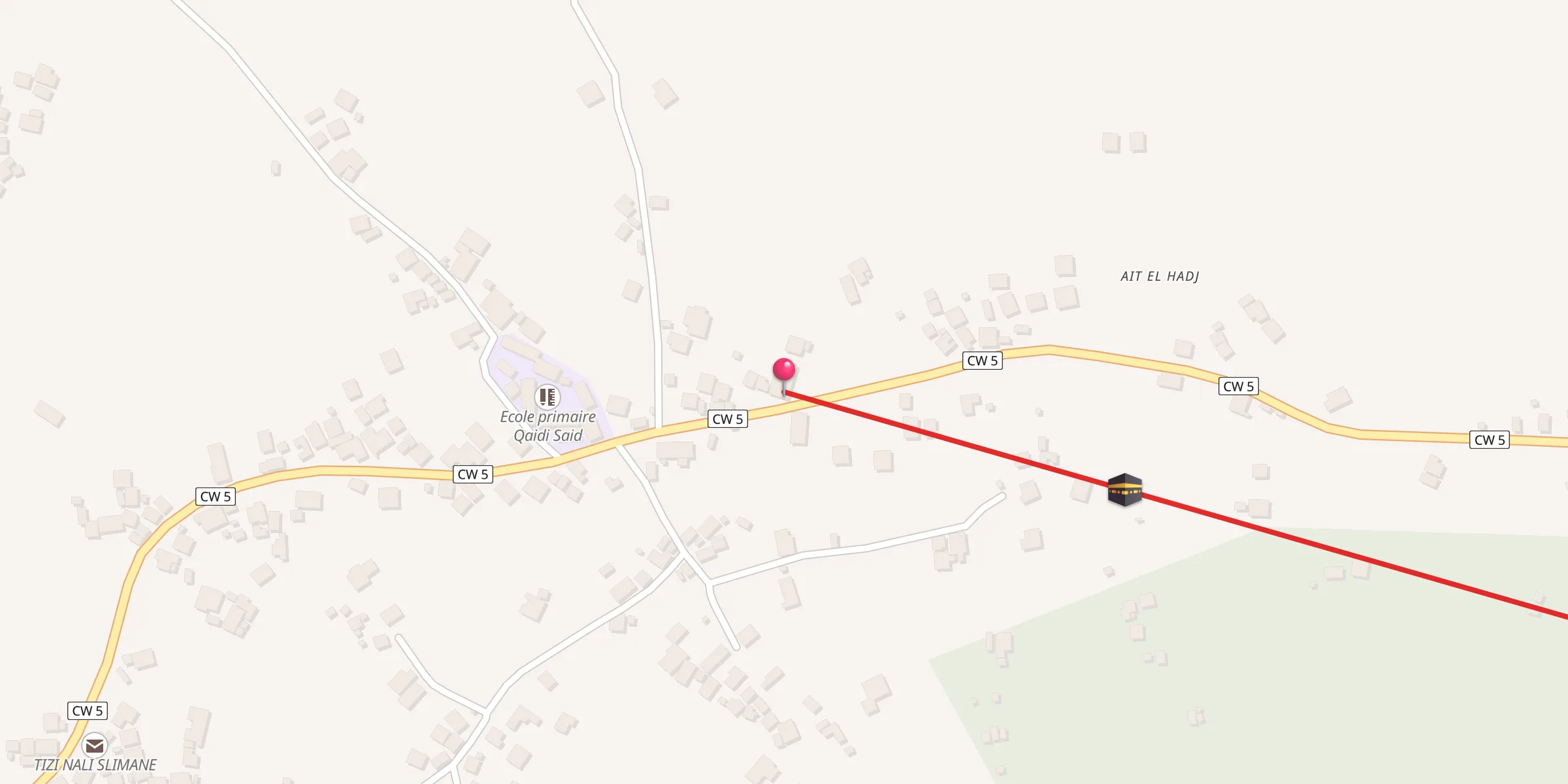 Carte de localisation : Omar bin Khattab