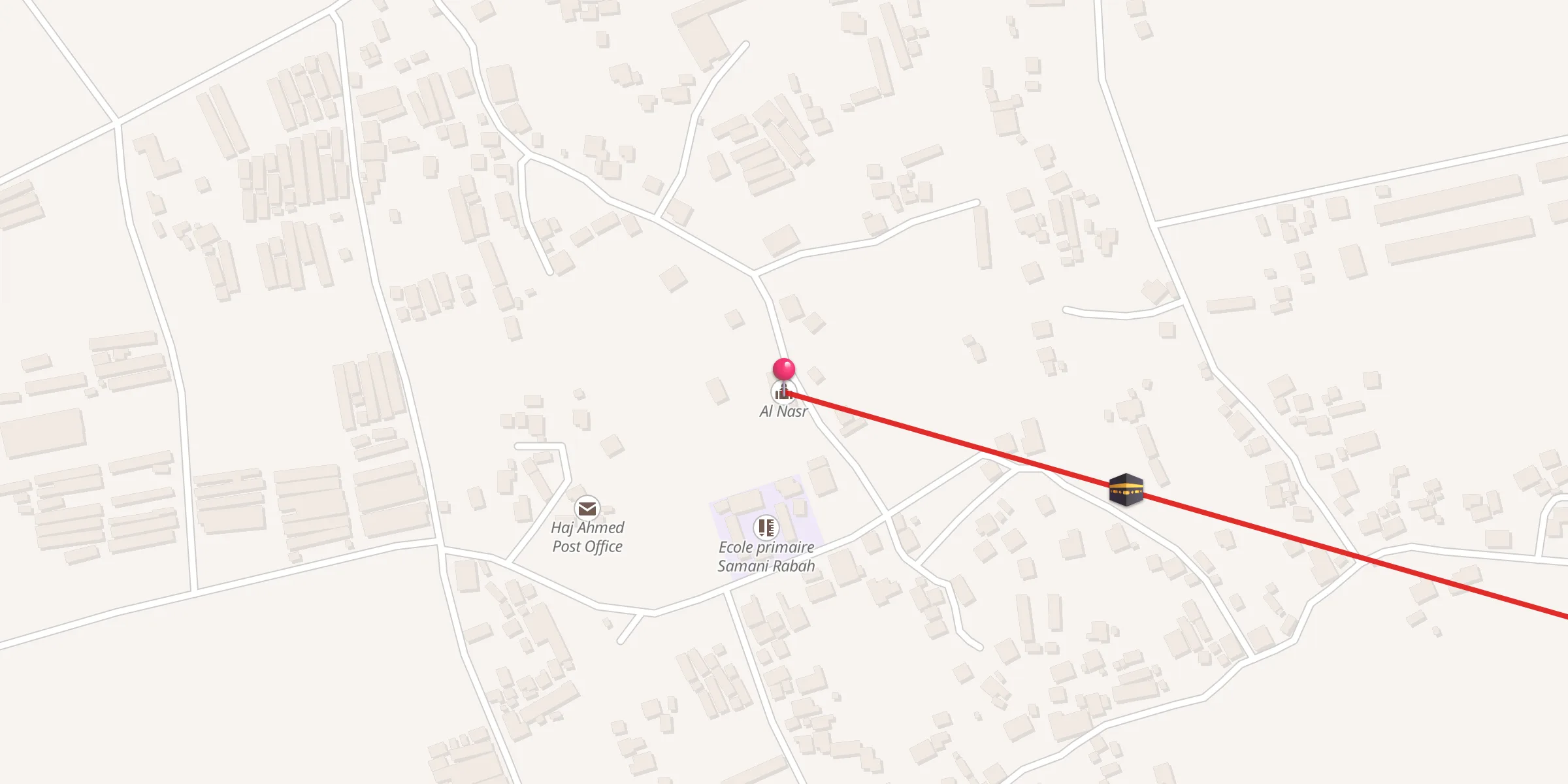 Carte de localisation : Al Nasr