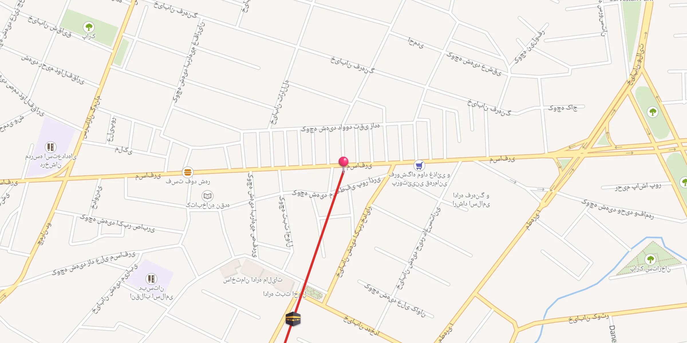 Carte de localisation : مسجد حضرت ابوالفضل